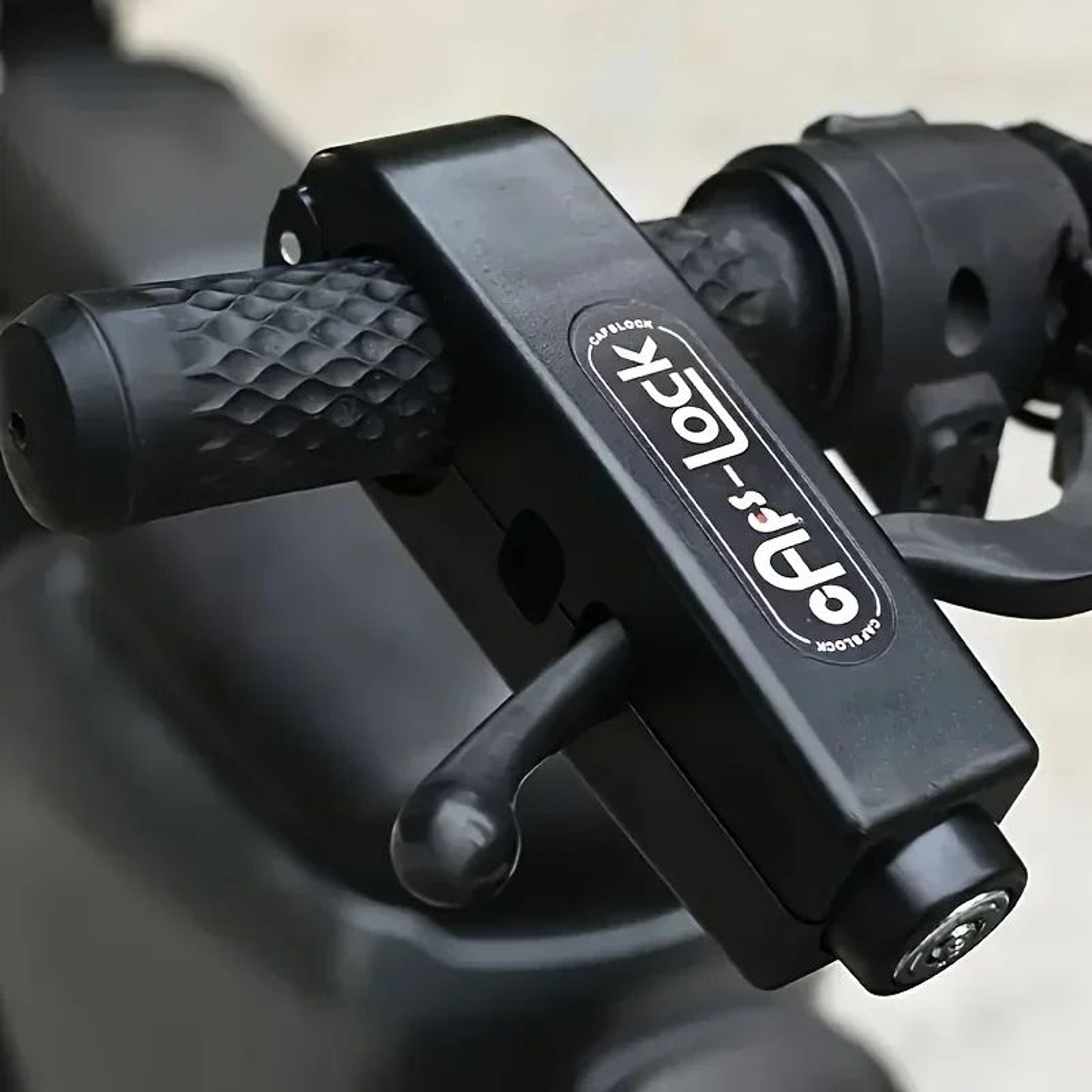 Mini Electric Bike AntiTheft Lock With Alarm Horn  Brake Handlebar Grip Throttle Lock For Scooter   1