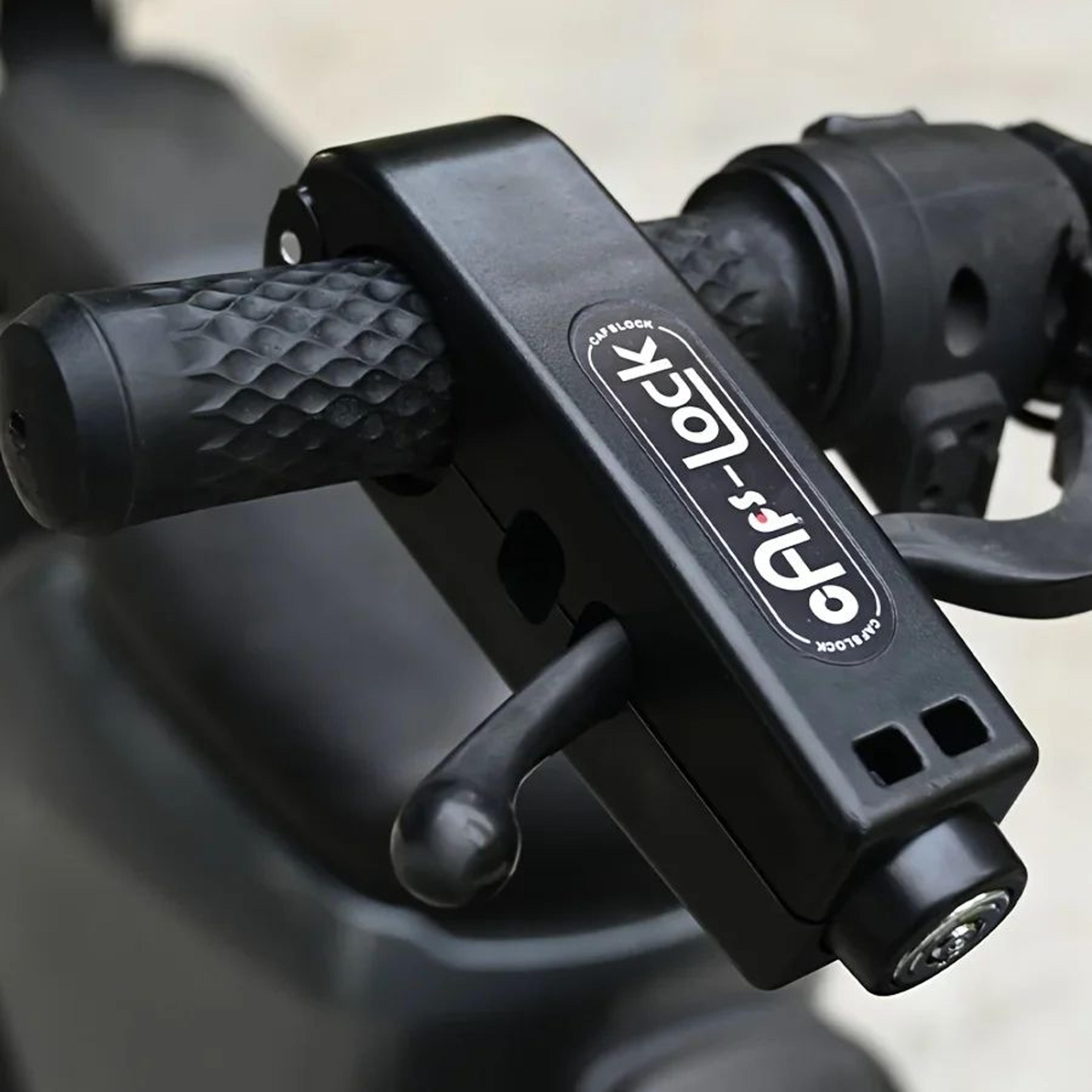 Mini Electric Bike AntiTheft Lock With Alarm Horn  Brake Handlebar Grip Throttle Lock For Scooter   7