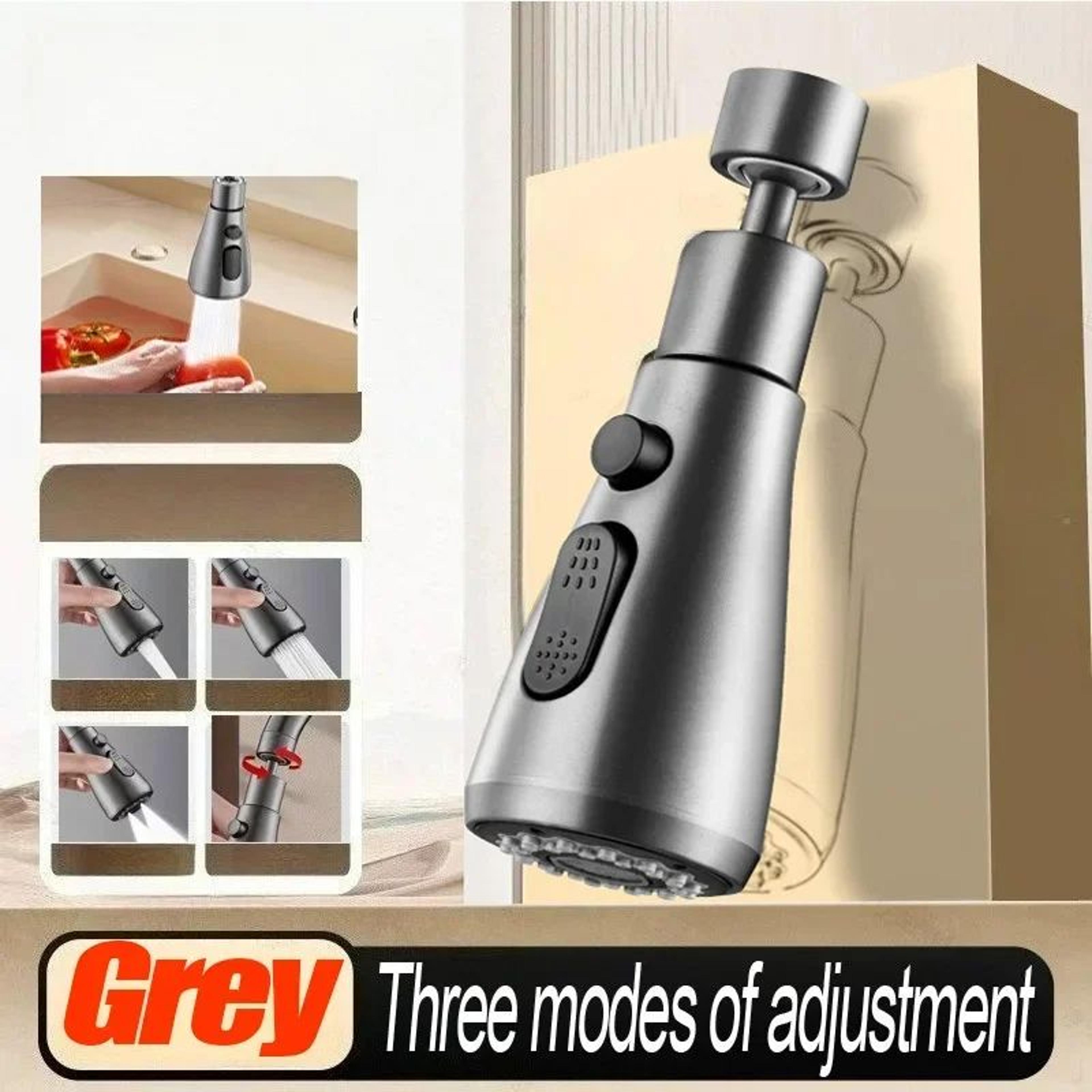 3in1 Faucet Sprayer Nozzle  Multifunction ABS Kitchen Sink Spray Head With Adjustable Modes 7