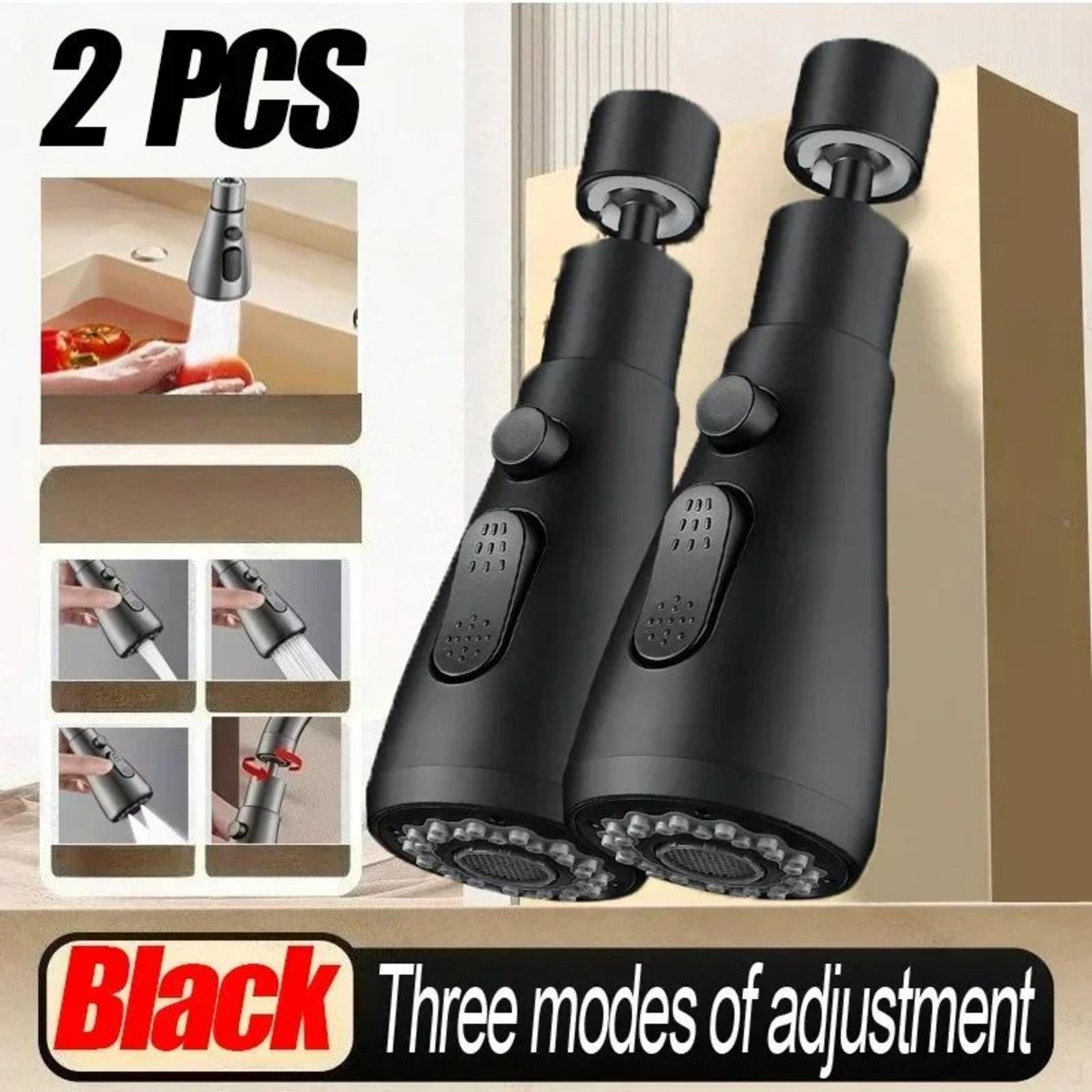 3in1 Faucet Sprayer Nozzle  Multifunction ABS Kitchen Sink Spray Head With Adjustable Modes 9