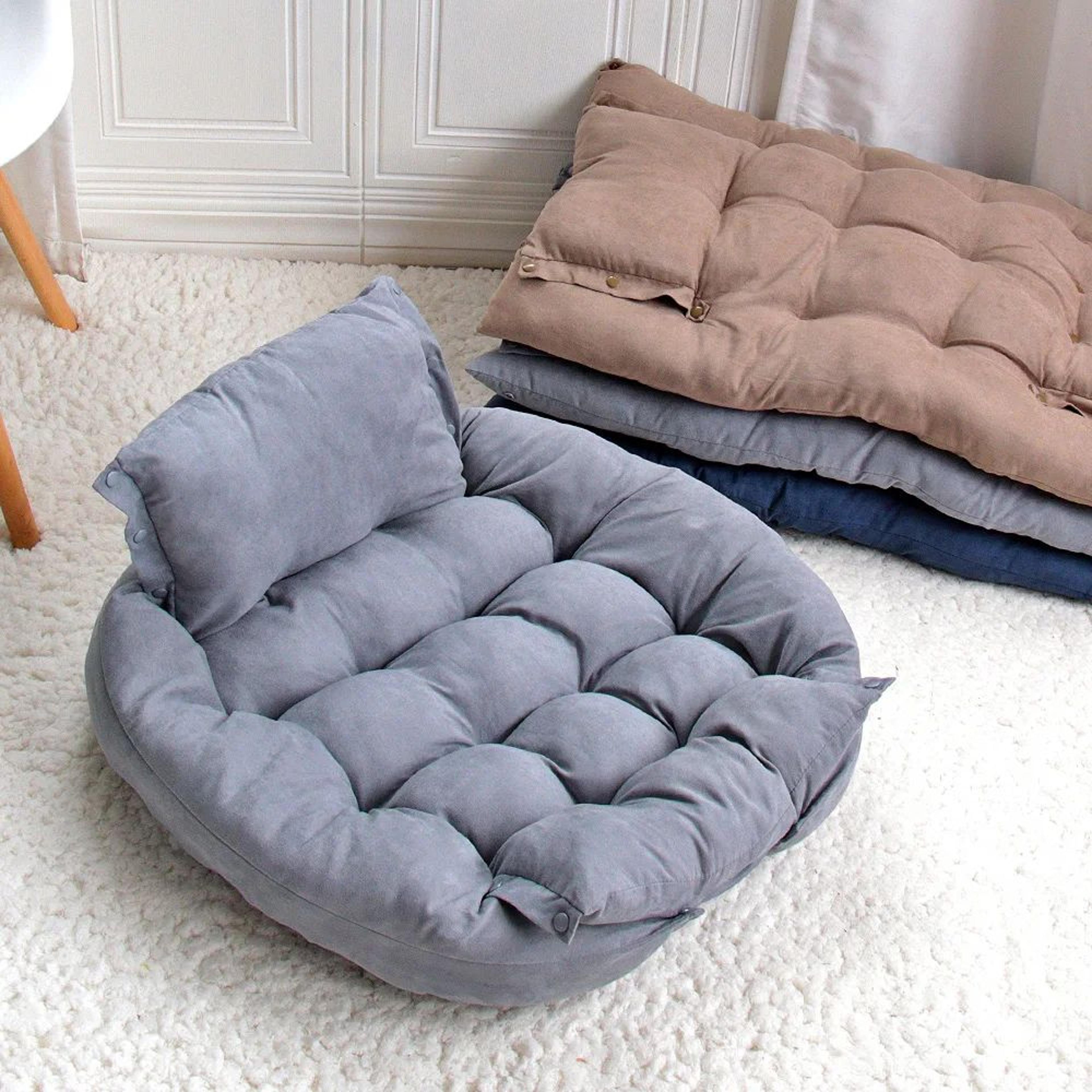 3in1 Multifunction Pet Bed Mat  Soft Warm Dog  Cat Sofa Cushion Nest 1