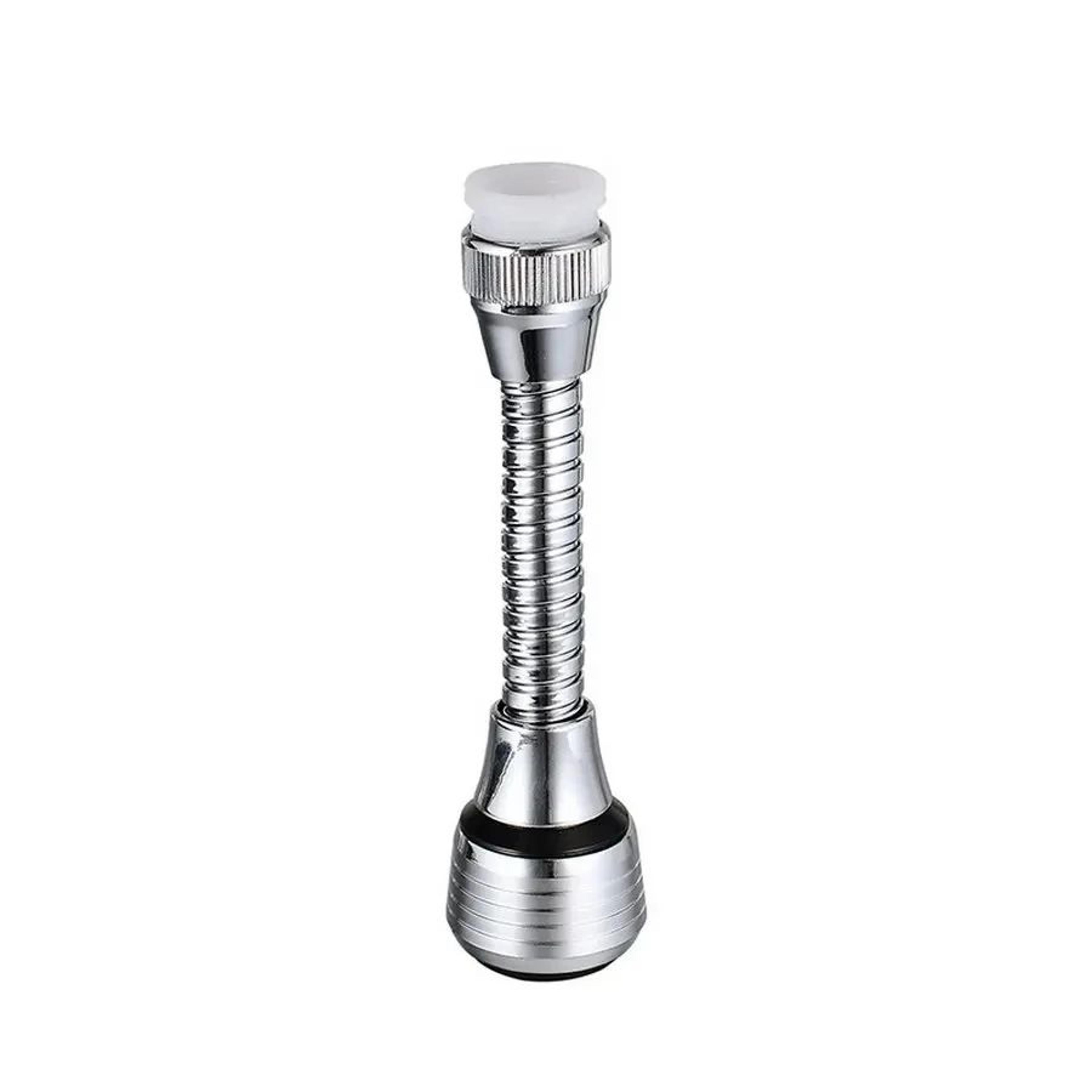 Stainless Steel Rotating Faucet Sprinkler Extender  SplashProof Water Saving Kitchen Tap Bubbler 6
