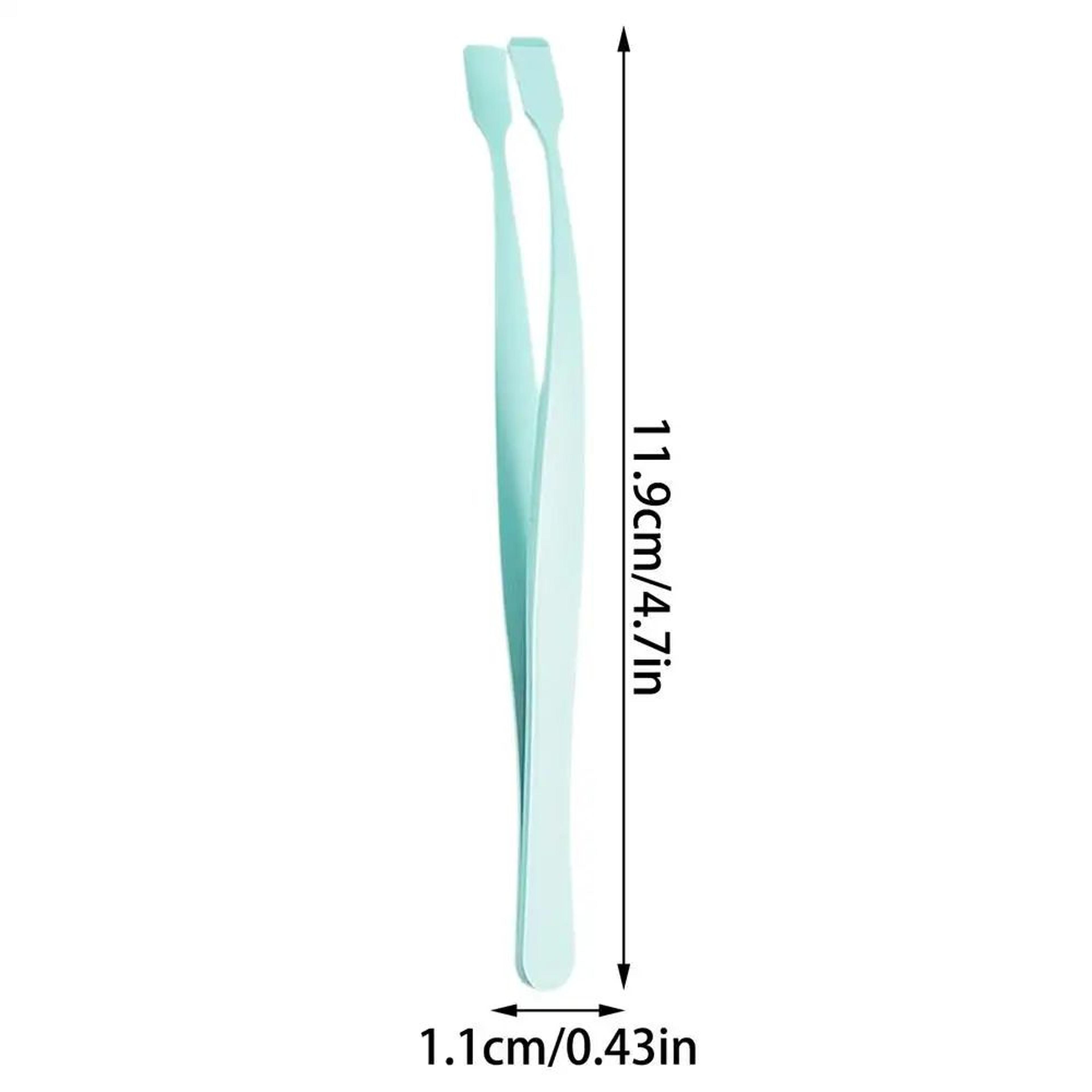 Precision Eyelash Applicator Tweezers  NonSlip Stainless Steel Lash Tool For Cluster  Strip Lashes 6