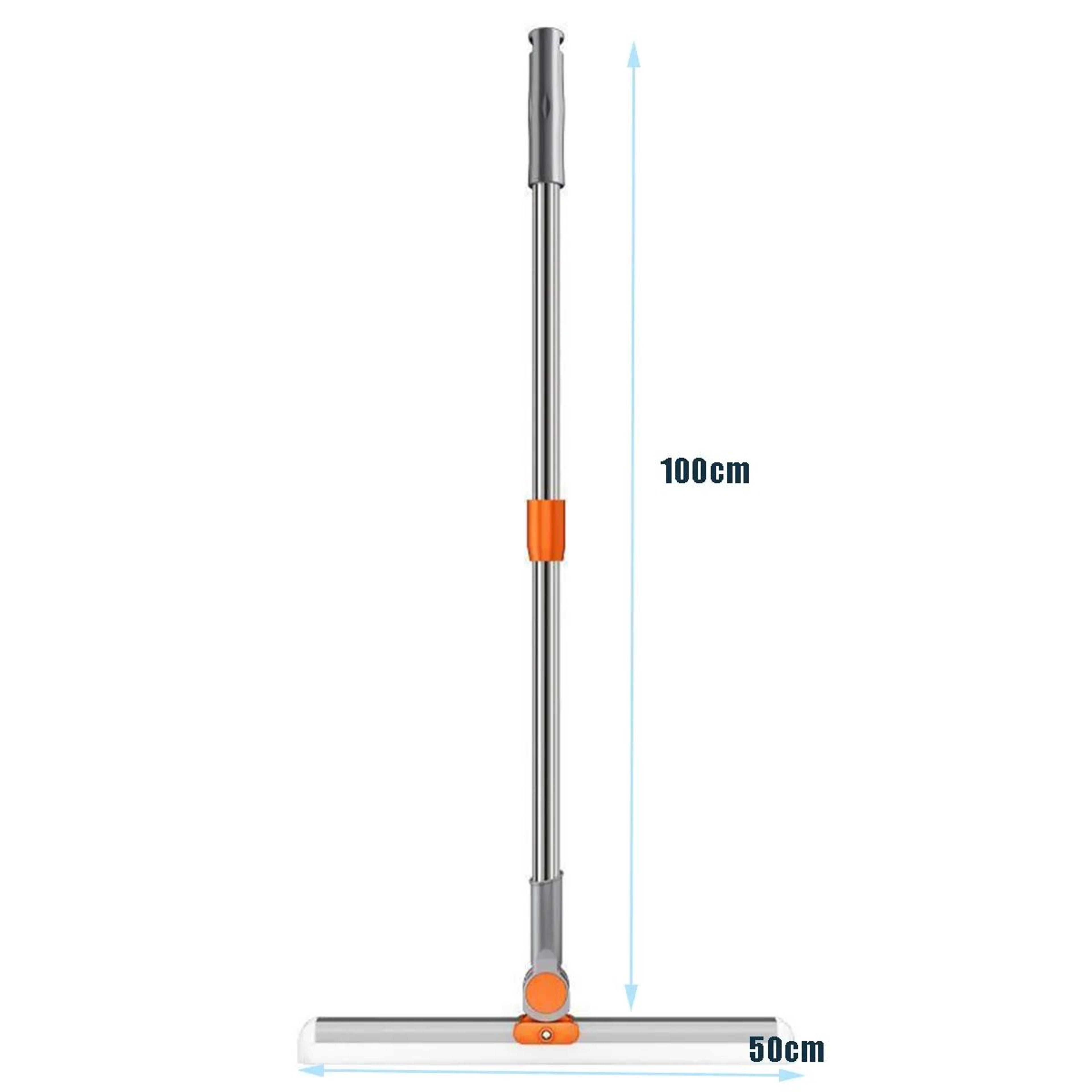 AquaSweep Silicone Scraper Broom  MultiSurface Magic Floor  Glass Wiper Mop For Bathroom  Home Clea 5