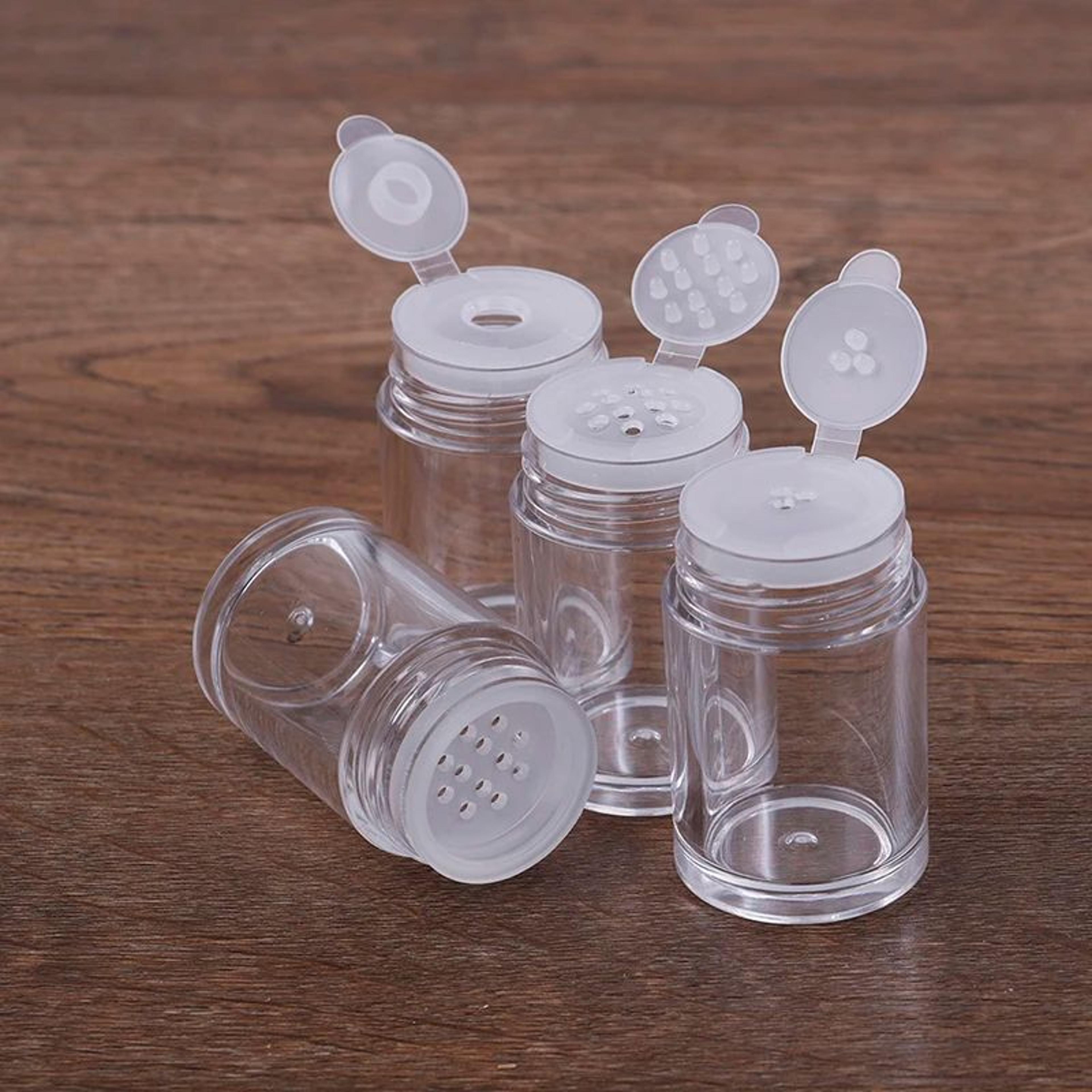 Refillable Loose Powder Jar With Sifter  Nail Glitter  Powder Container 1312 Hole Options 5