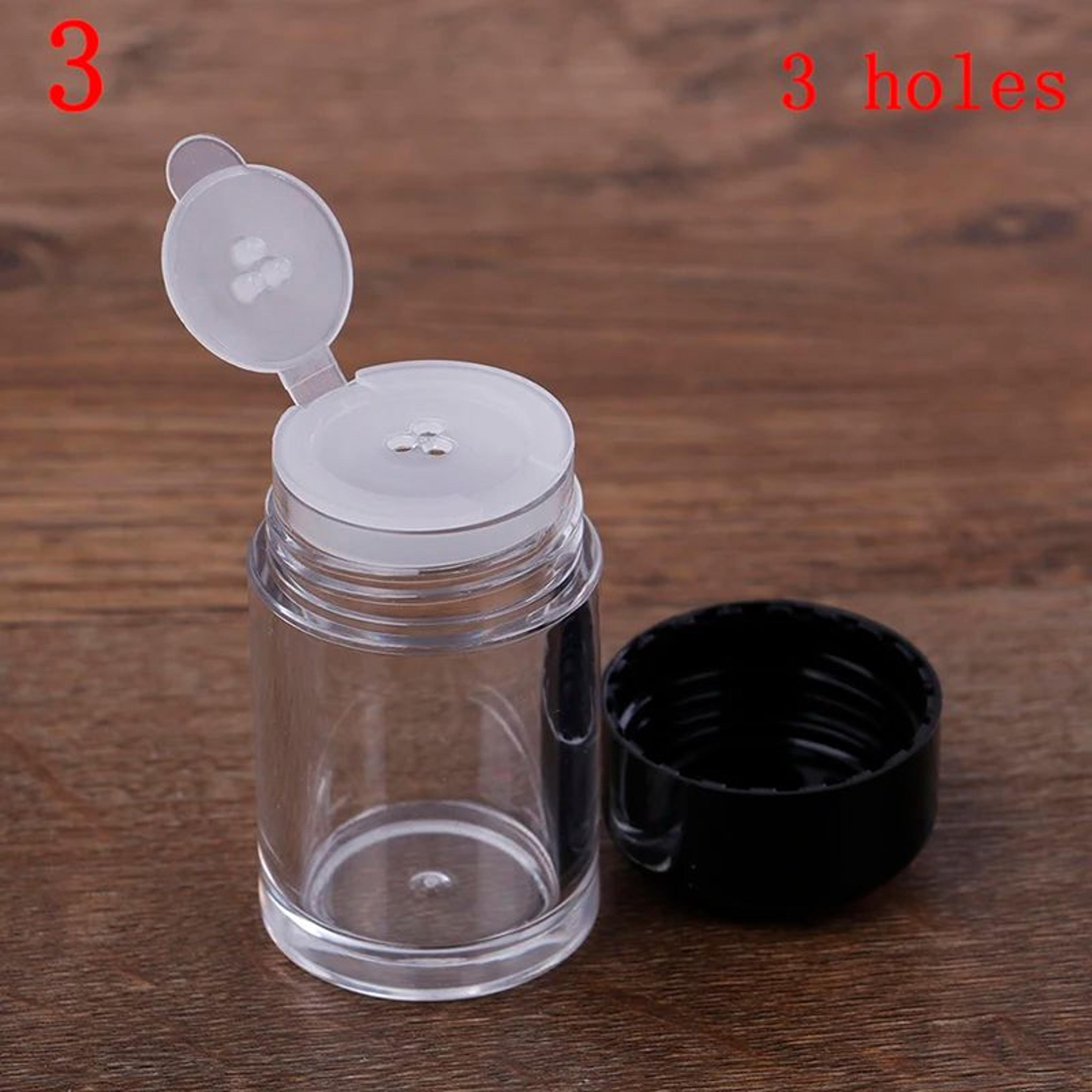 Refillable Loose Powder Jar With Sifter  Nail Glitter  Powder Container 1312 Hole Options 8