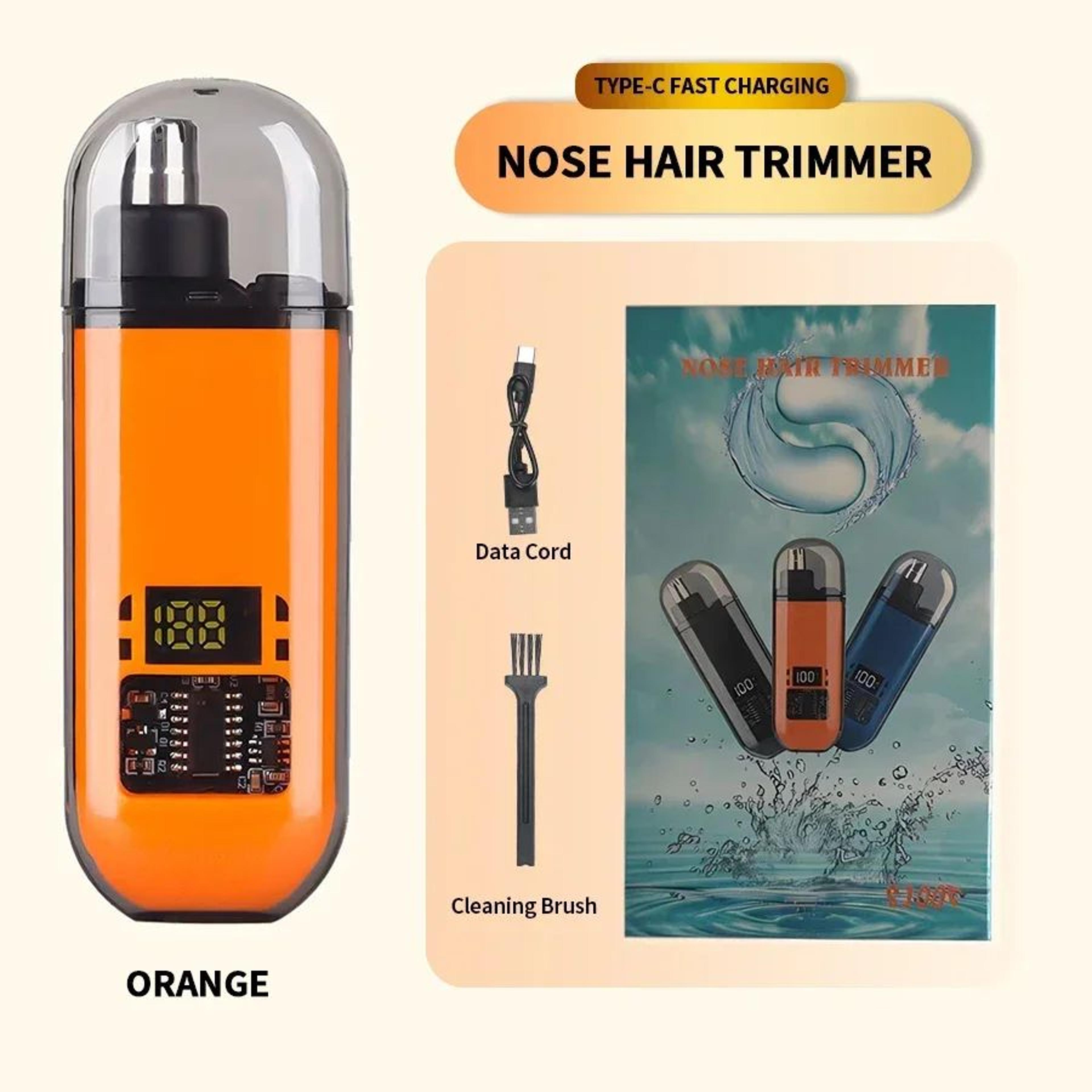 2in1 Electric Nose  Ear Hair Trimmer  Portable Painless Grooming Clipper With Eyebrow Precision 7