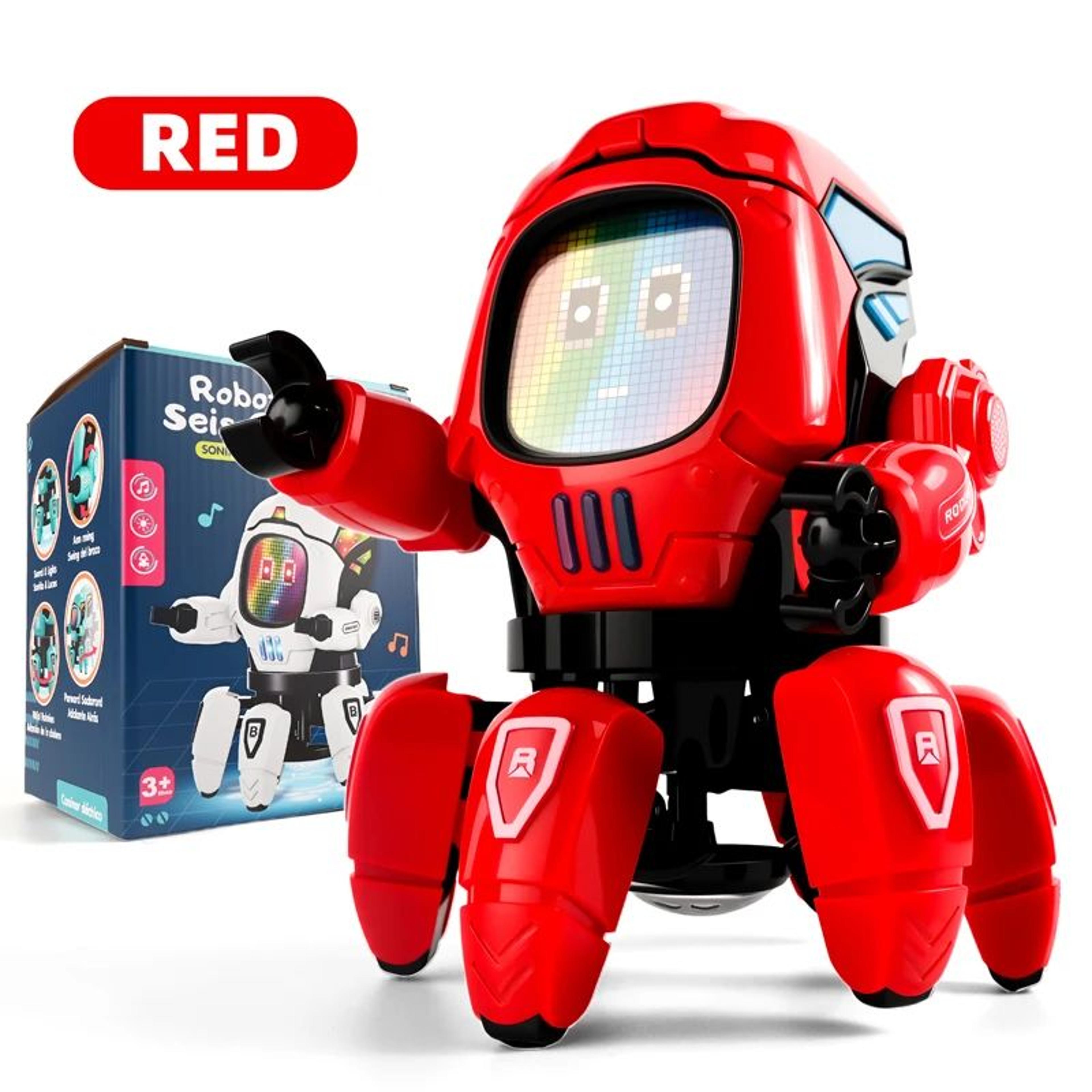 Dancing Robot Toy With Lights  Music  6Claw Octopus Spider Interactive Kids Birthday Gift 11