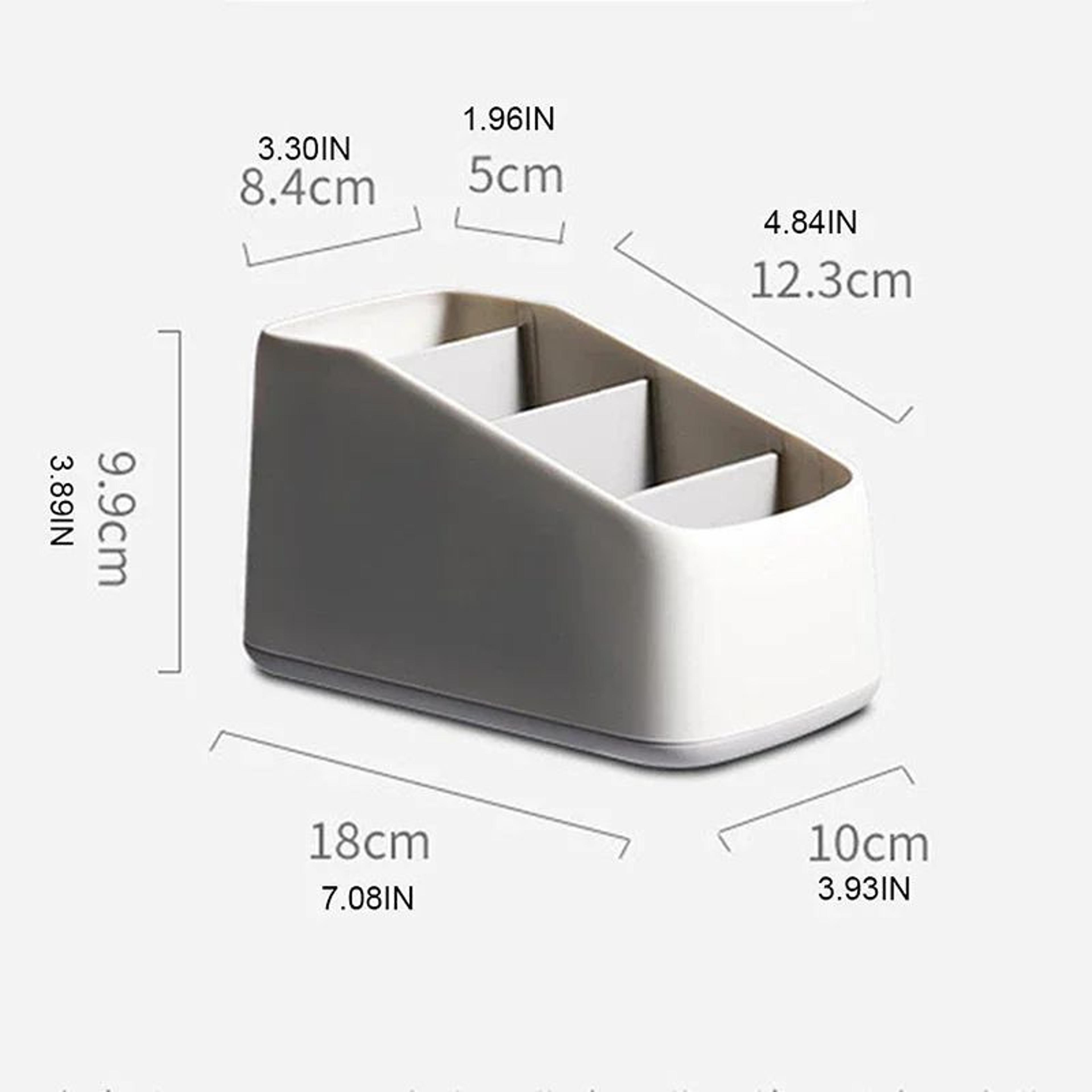 4Slot Remote Control Organizer  Desktop Storage Holder For Phones Stationery  Home Essentials 4