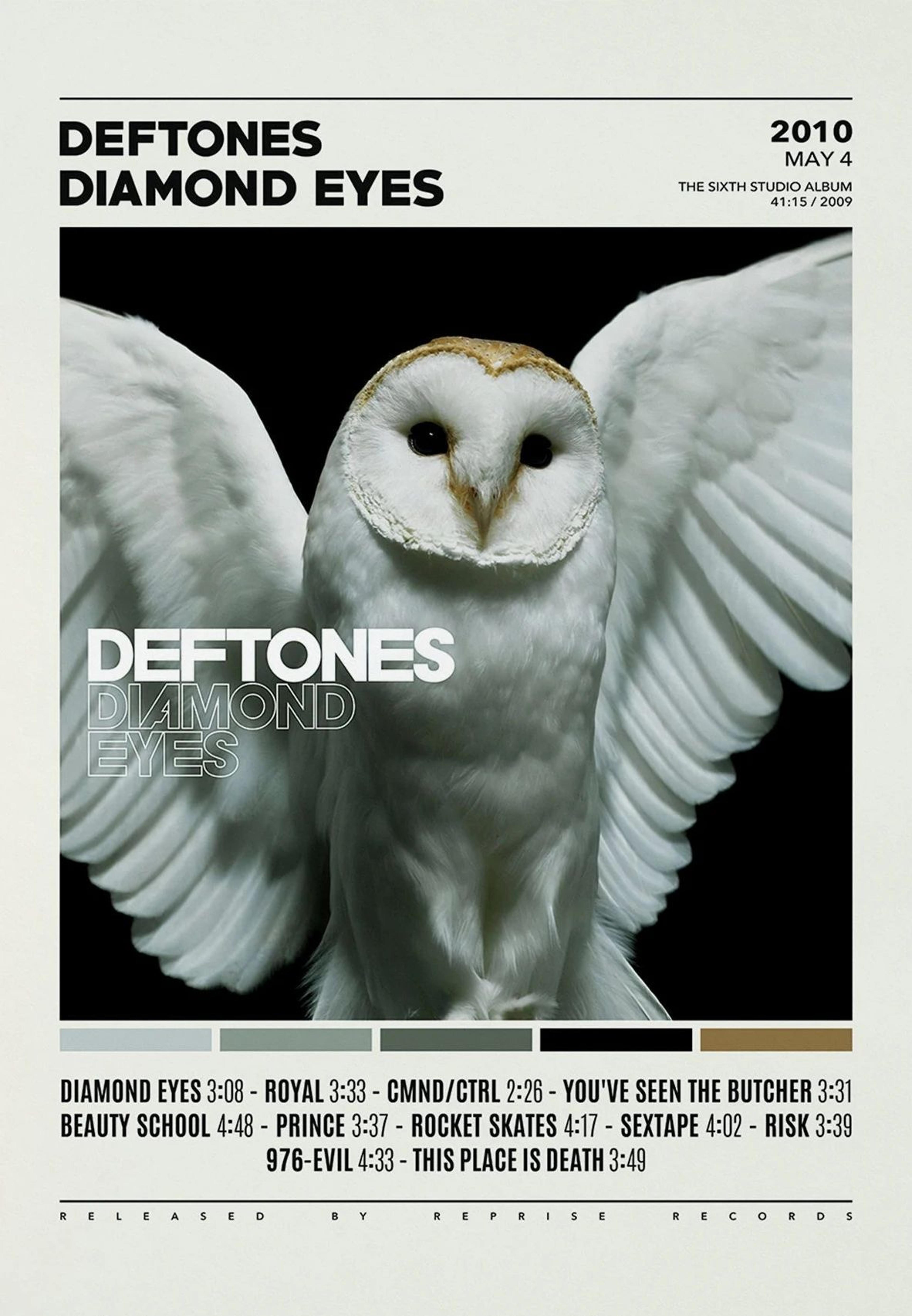 Deftones Album Cover Canvas Wall Art  Around The Fur  Saturday Night Wrist Music Poster 13