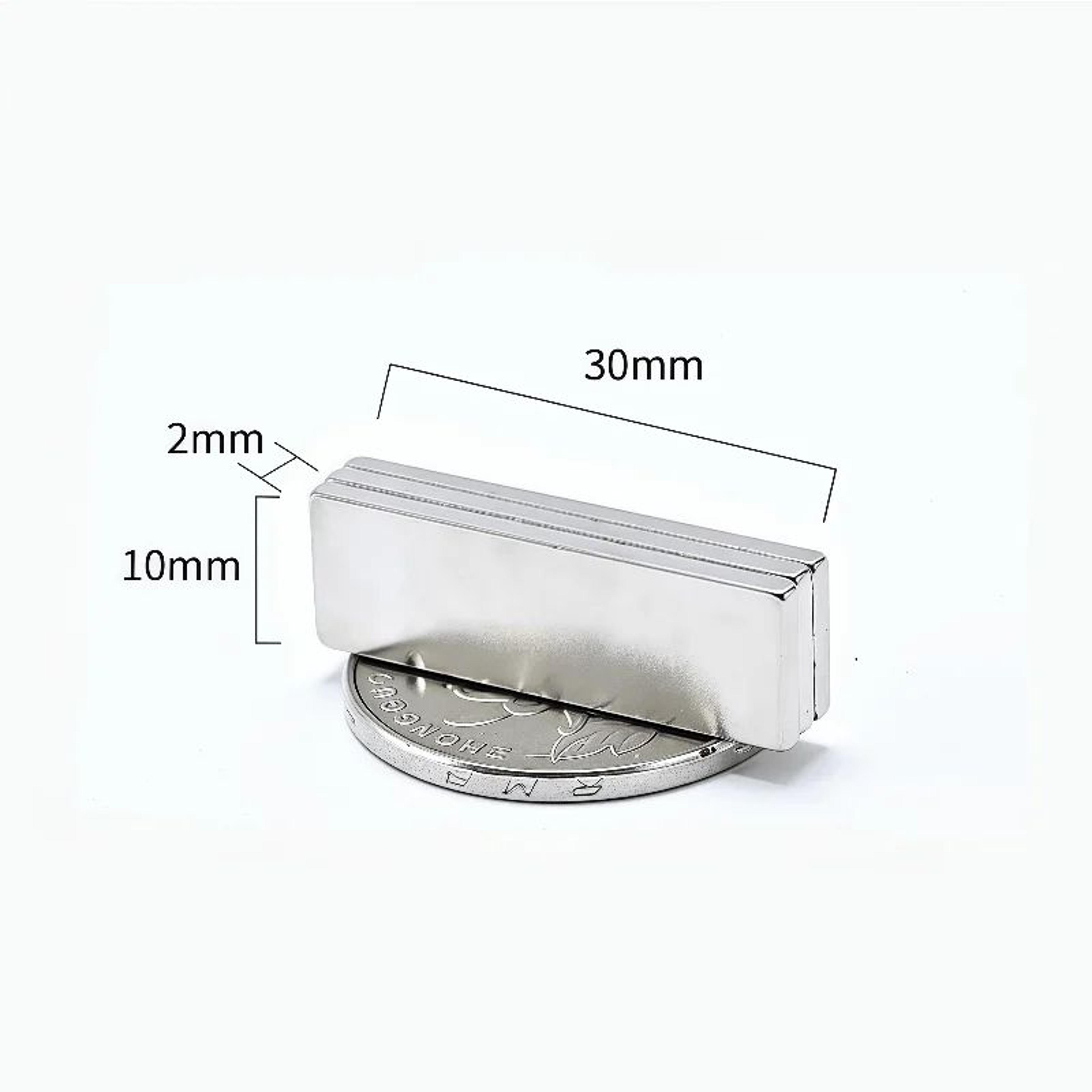 10pcs N52 Strong Neodymium Square Magnets Set  Heavy Duty Magnetic Blocks For Office Fridge  DIY Us 5