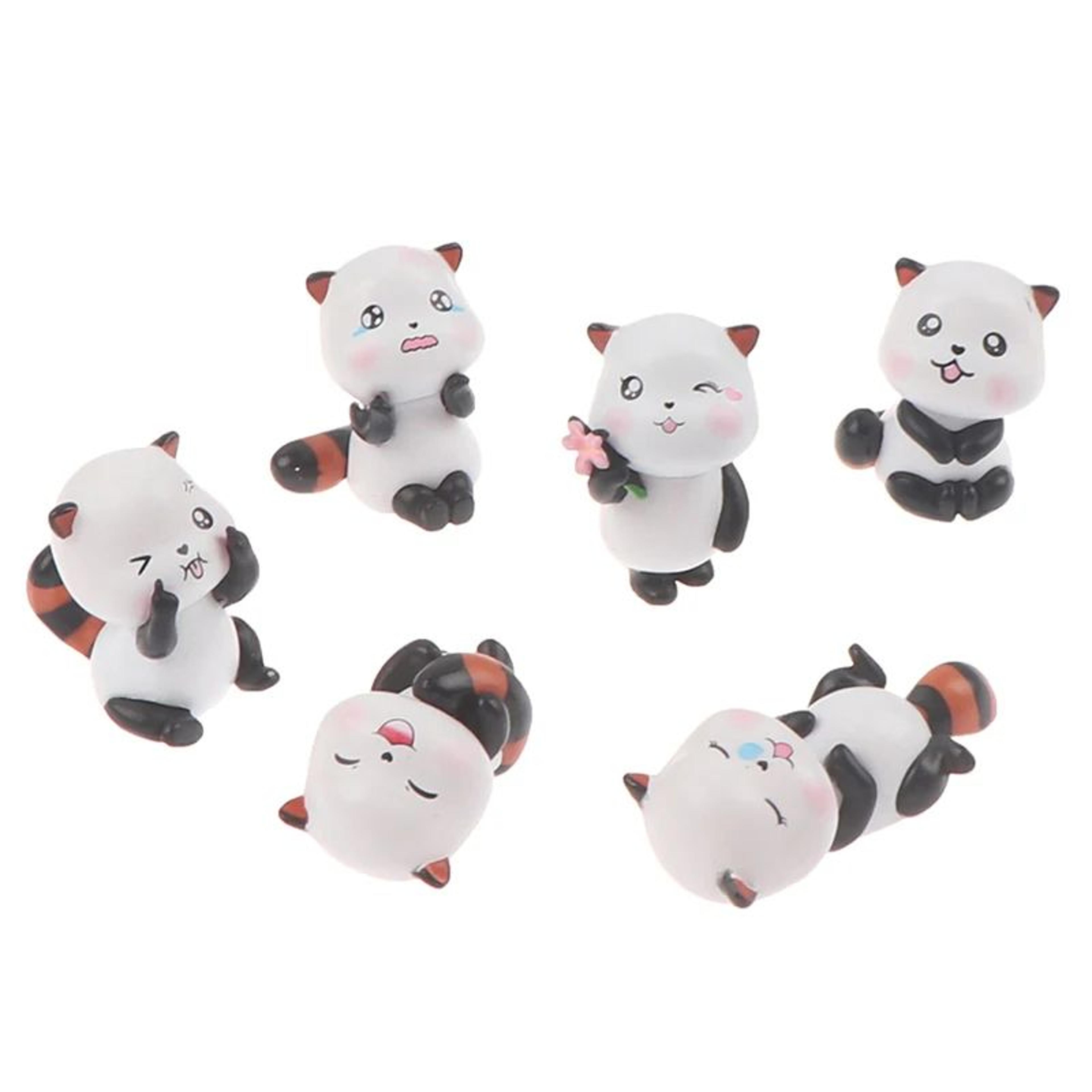 Mini Cute Animal Figurine Cat Decor  Resin Fairy Garden Miniature Bonsai DIY Landscape Ornament 4