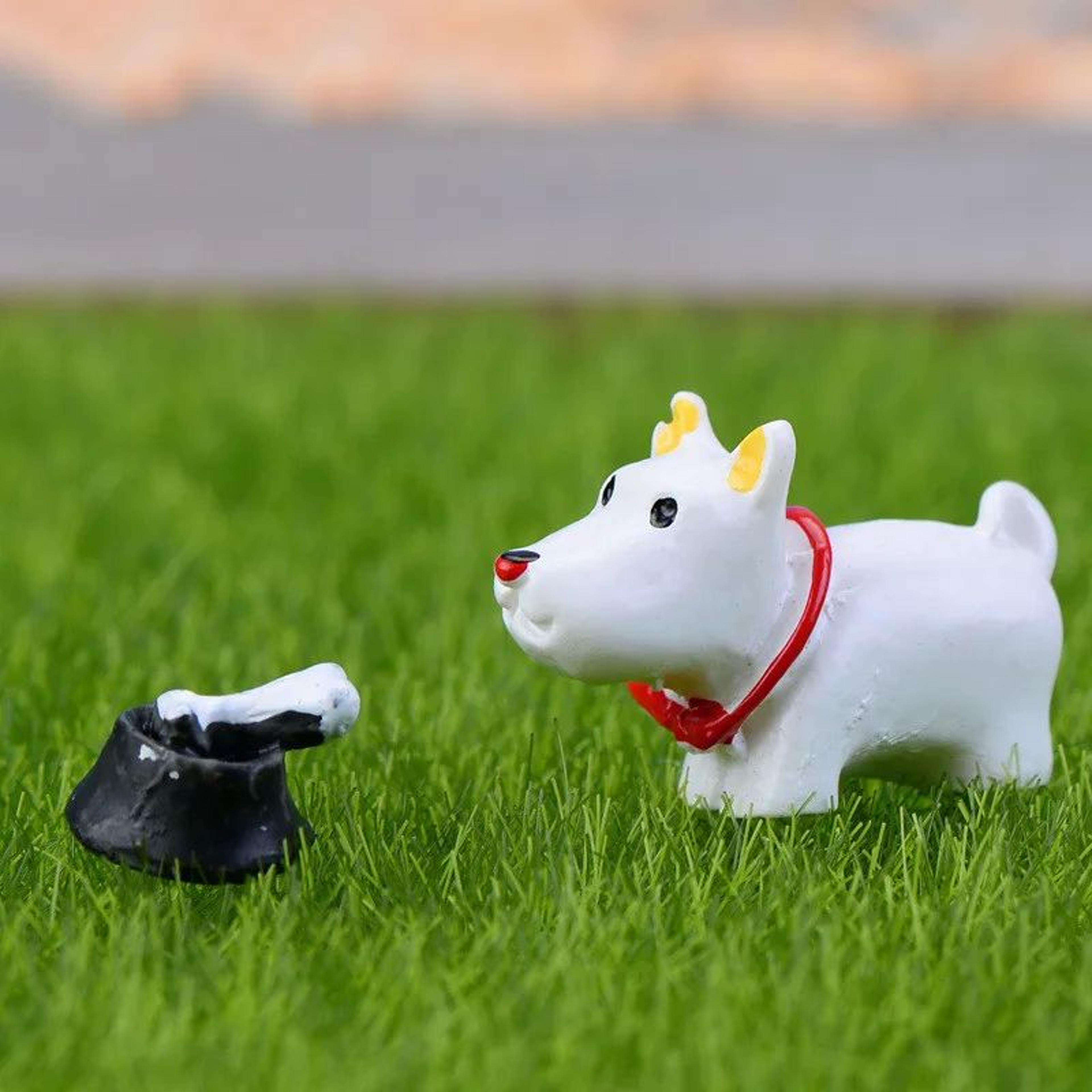 Mini Cute Animal Figurine Cat Decor  Resin Fairy Garden Miniature Bonsai DIY Landscape Ornament 18