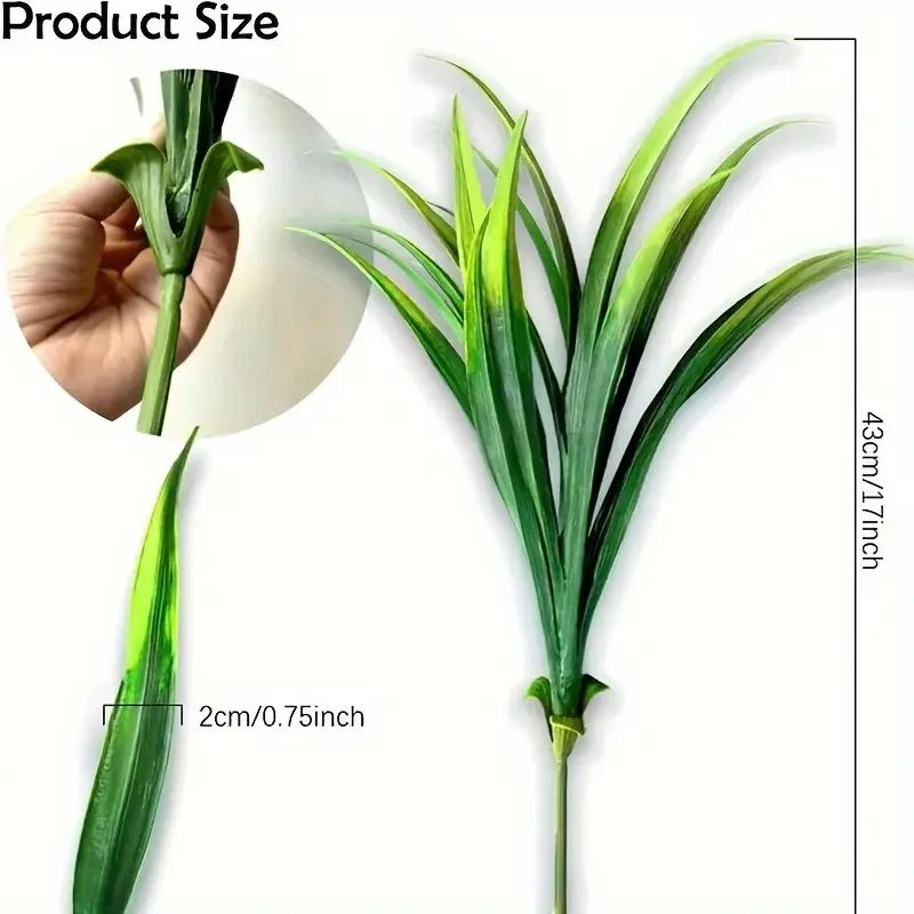 EverGreen UVResistant Artificial Plants  Tall Grass Tropical Flowers  Shrubs For Indoor  Outdoor De 8