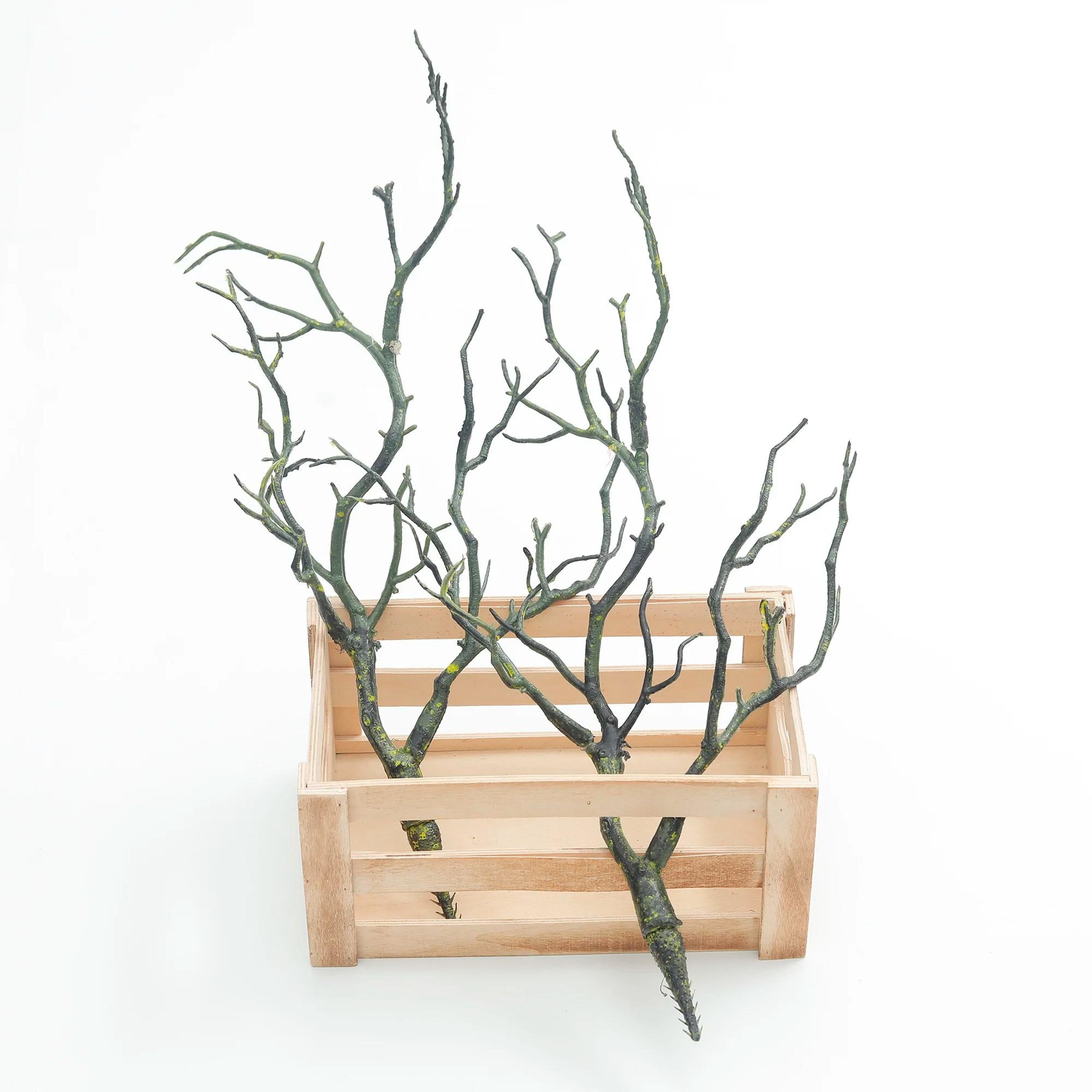 Artificial Antler Branch Decor  Faux Plastic Tree Stems For Wedding Christmas  Winter Table Centerp 2