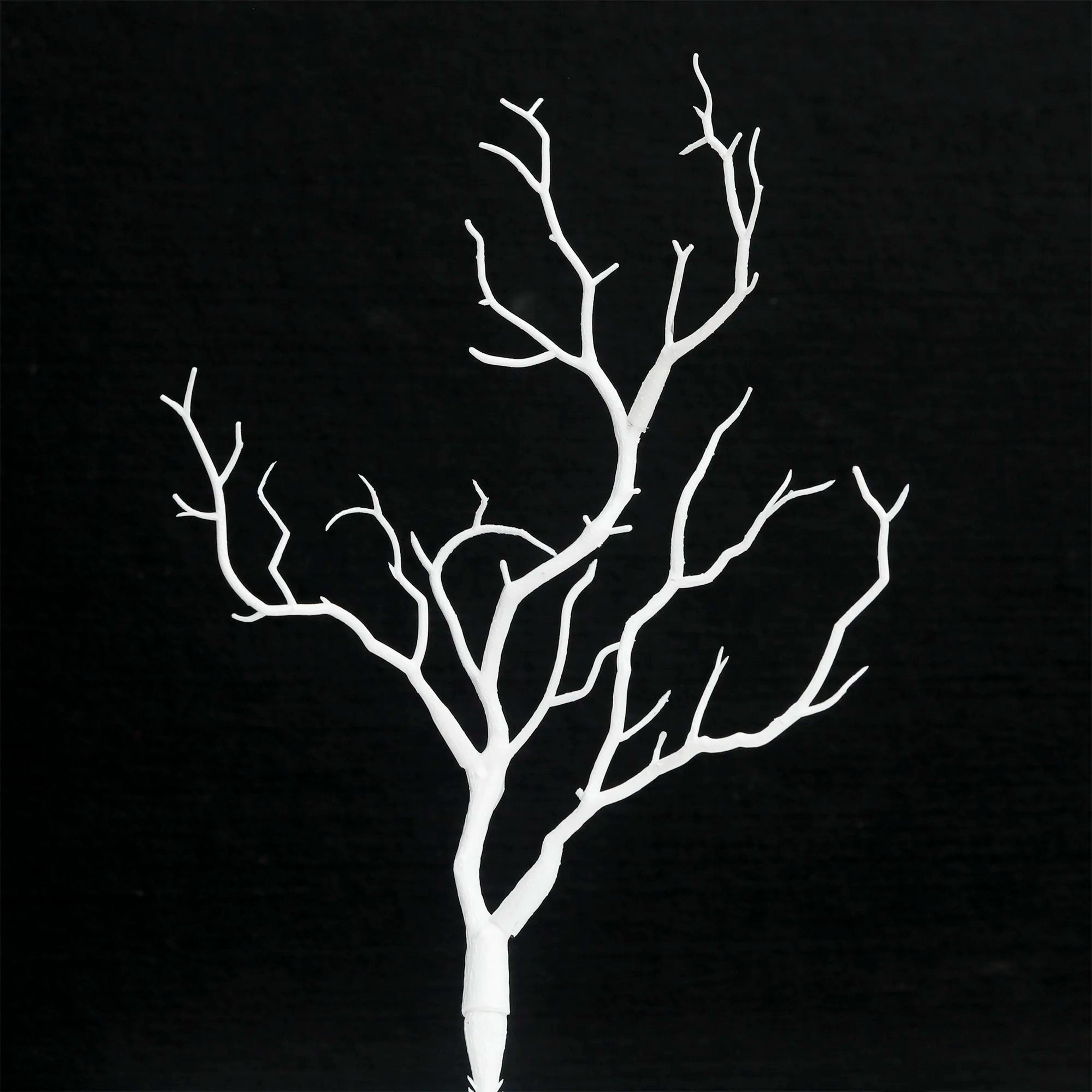 Artificial Antler Branch Decor  Faux Plastic Tree Stems For Wedding Christmas  Winter Table Centerp 11
