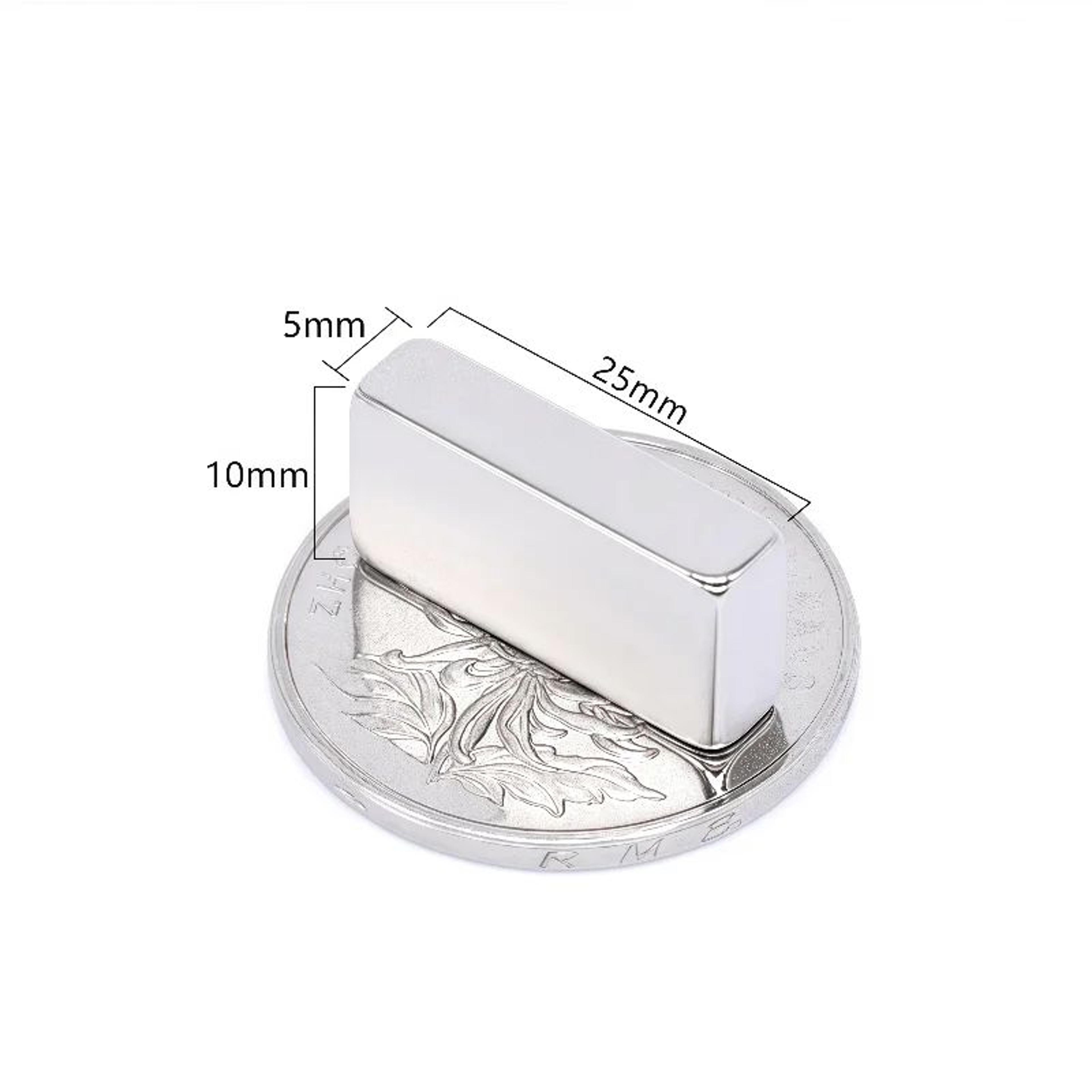 N52 Strong Square Magnets Set  10pcs Heavy Duty Fridge  Office Neodymium Magnets 21