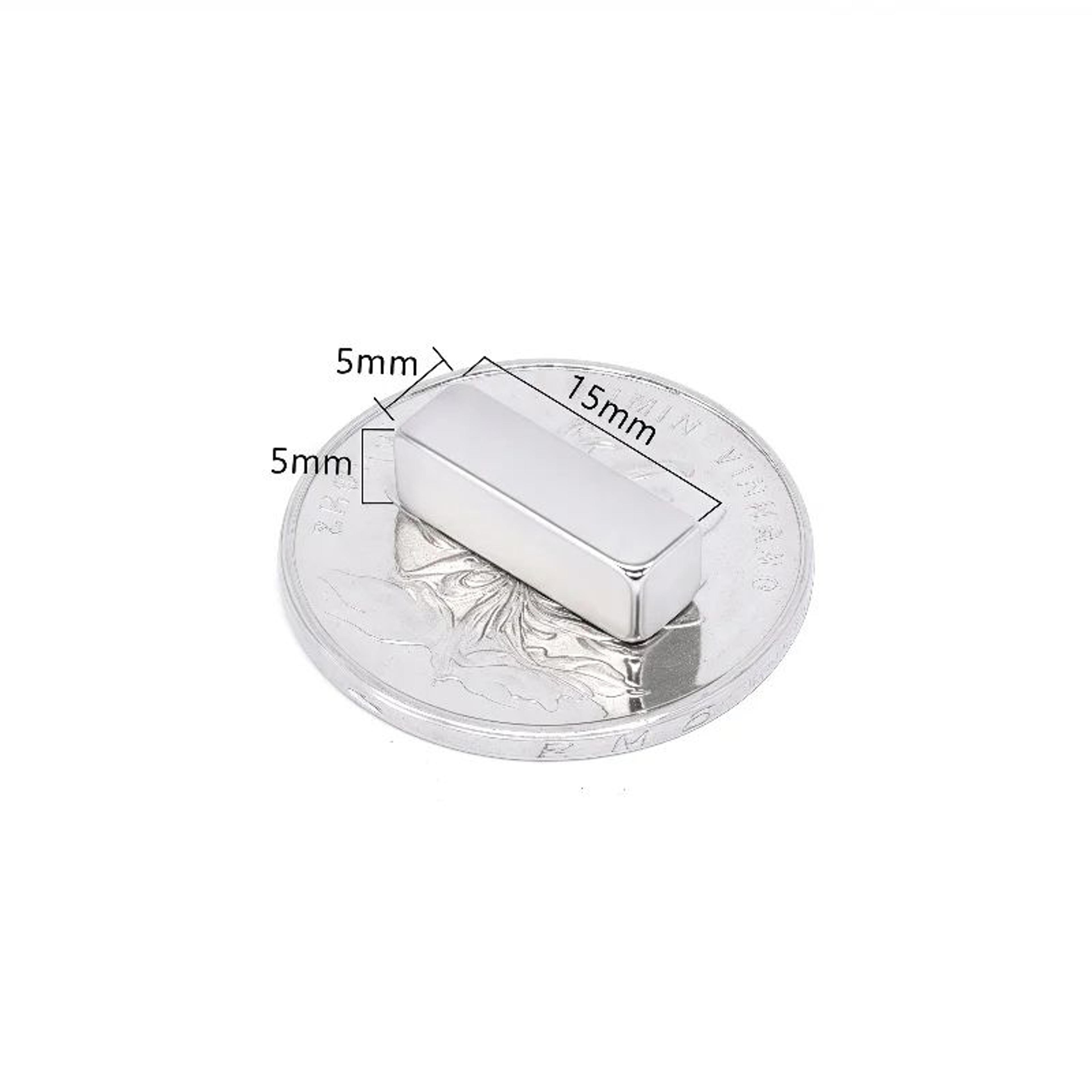 N52 Strong Square Magnets Set  10pcs Heavy Duty Fridge  Office Neodymium Magnets 11