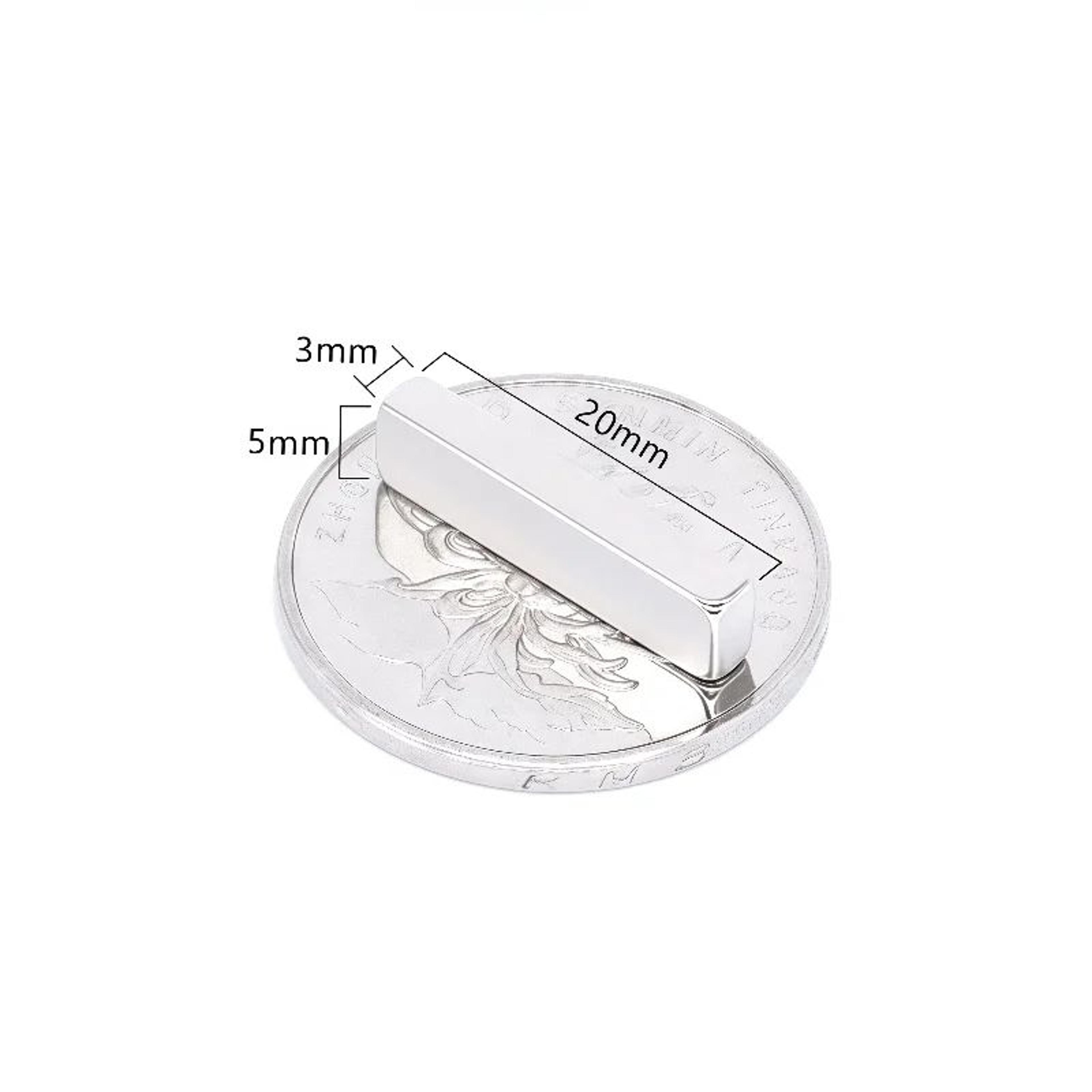 N52 Strong Square Magnets Set  10pcs Heavy Duty Fridge  Office Neodymium Magnets 23