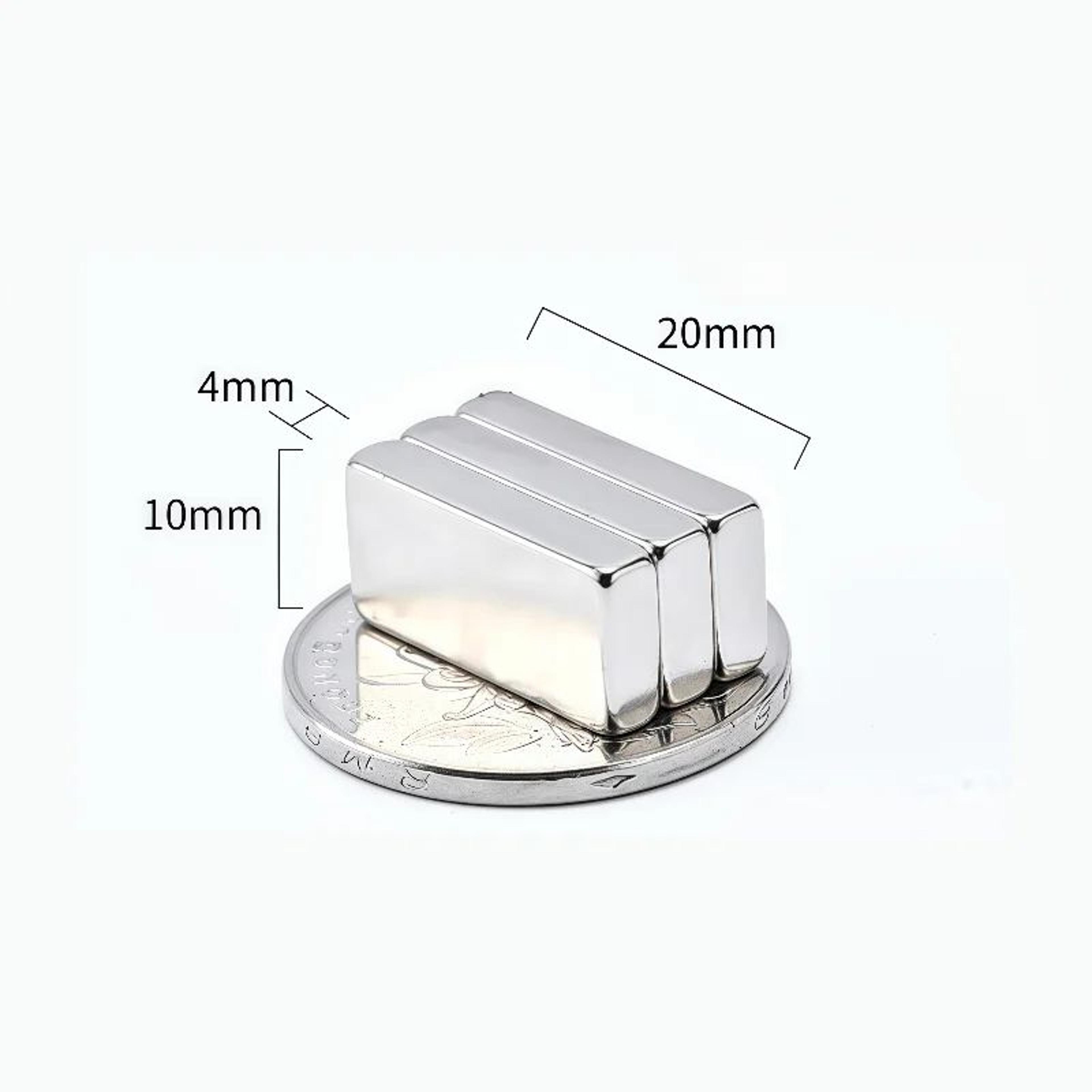 N52 Strong Square Magnets Set  10pcs Heavy Duty Fridge  Office Neodymium Magnets 16