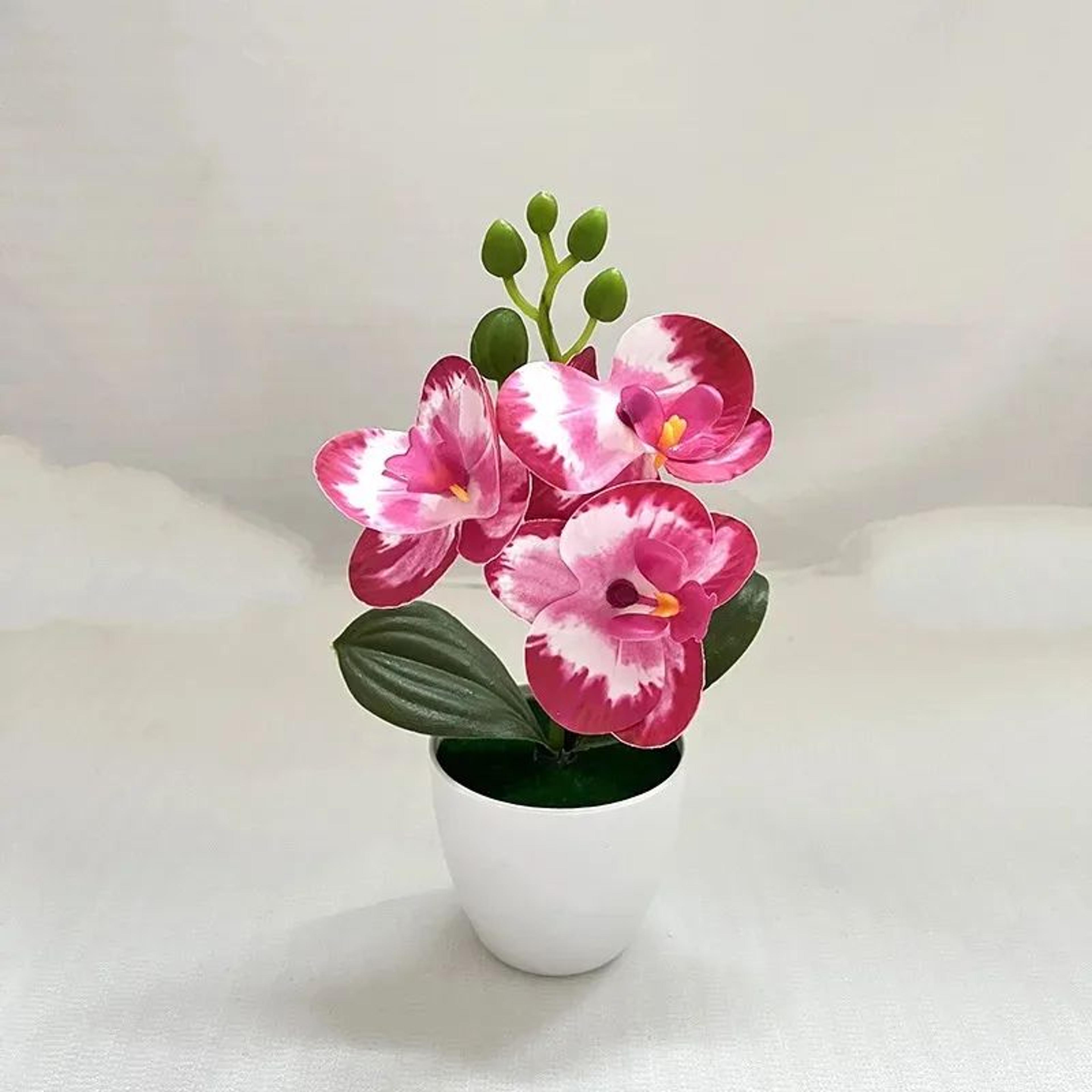 79 In Artificial Bonsai Plant With Pot  Realistic Mini Faux Greenery For Desktop  Home Decor 6