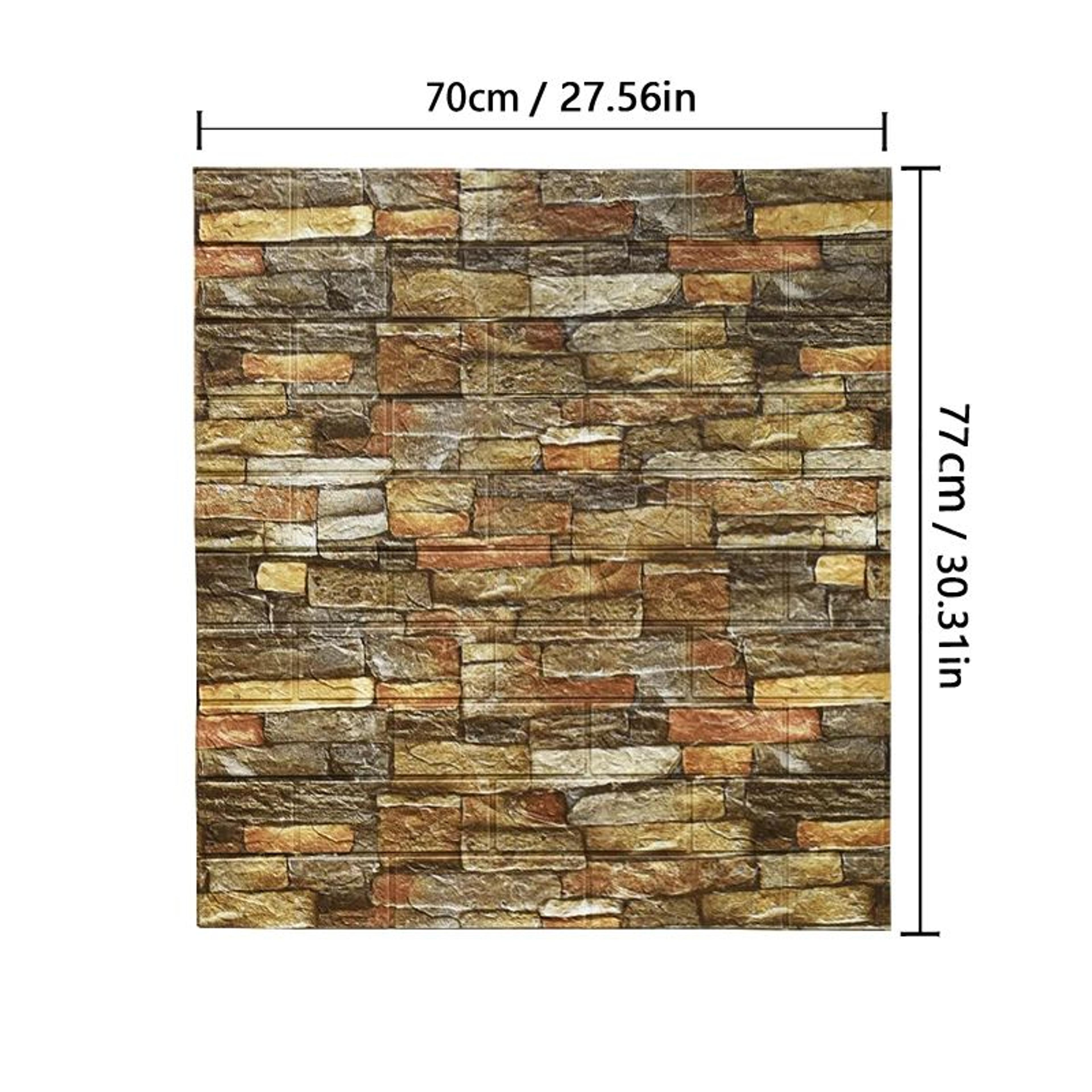 3D SelfAdhesive Brick Wall Panels  Waterproof Foam Peel  Stick Wallpaper For Home Decor 11