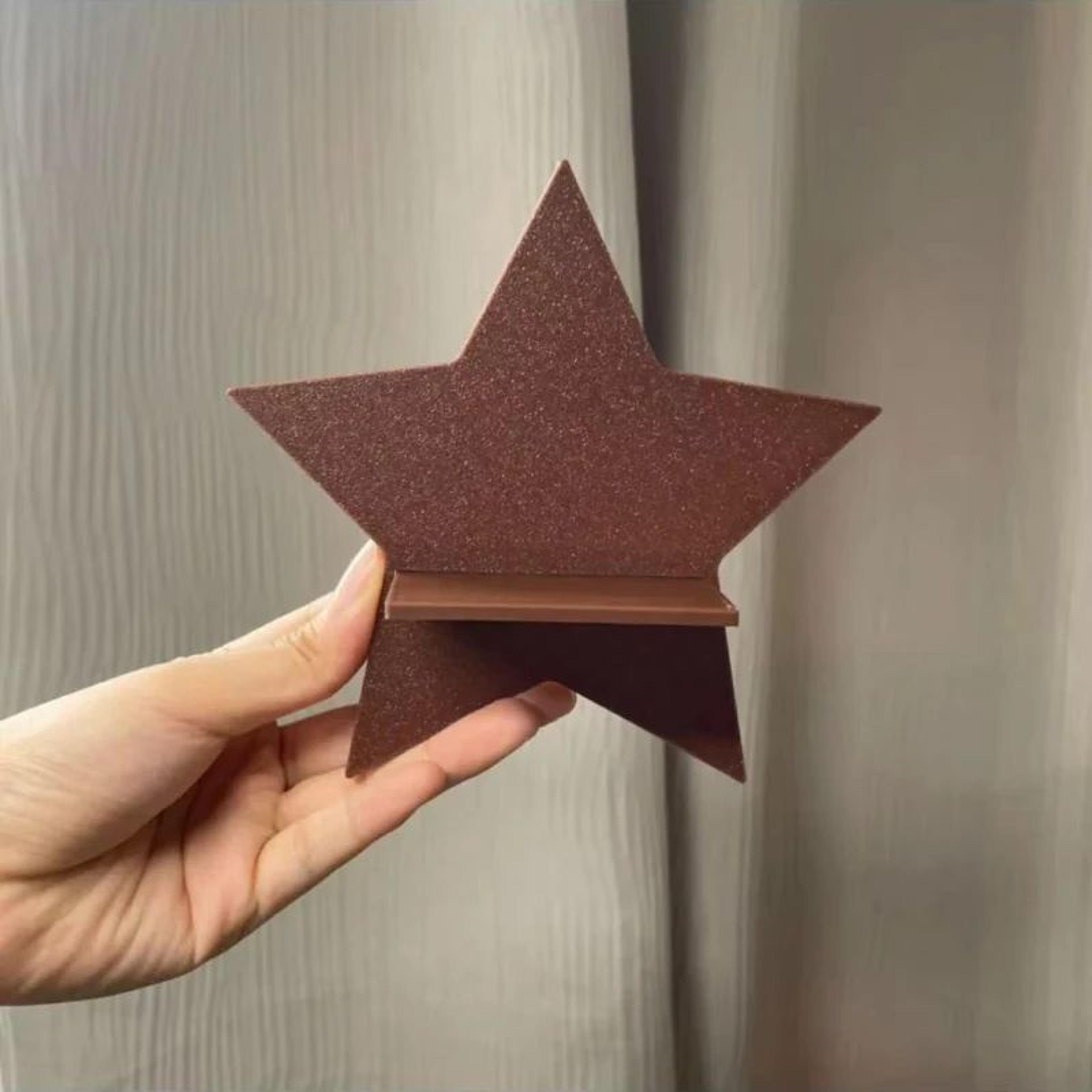 Kawaii Star Acrylic Badge Holder Ornaments  Cute Pegboard Display Figurines For Anime Shelf Decor 15