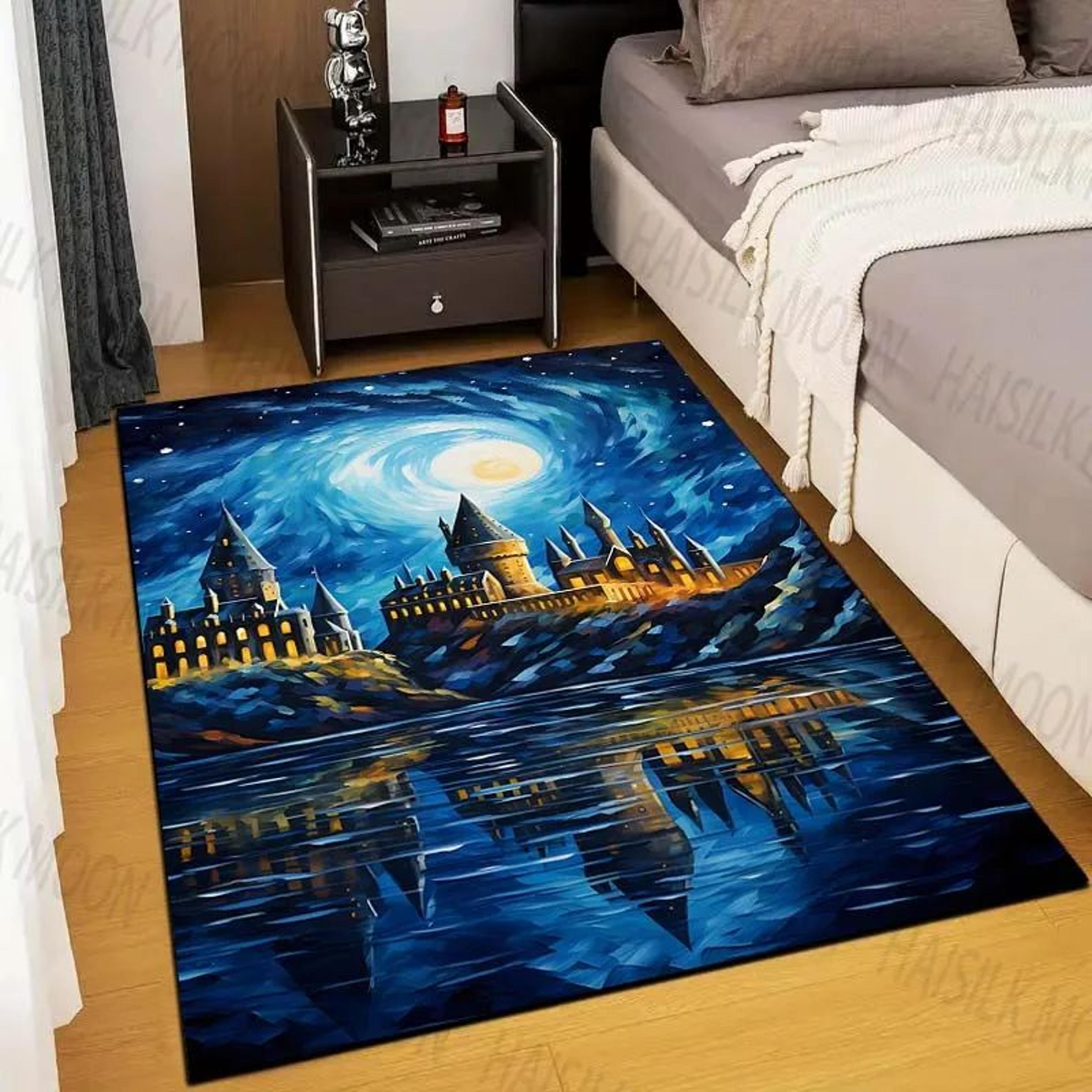 Magic Castle Fantasy Rug  NonSlip Soft Carpet For Kids Bedroom  Living Room Decor 16