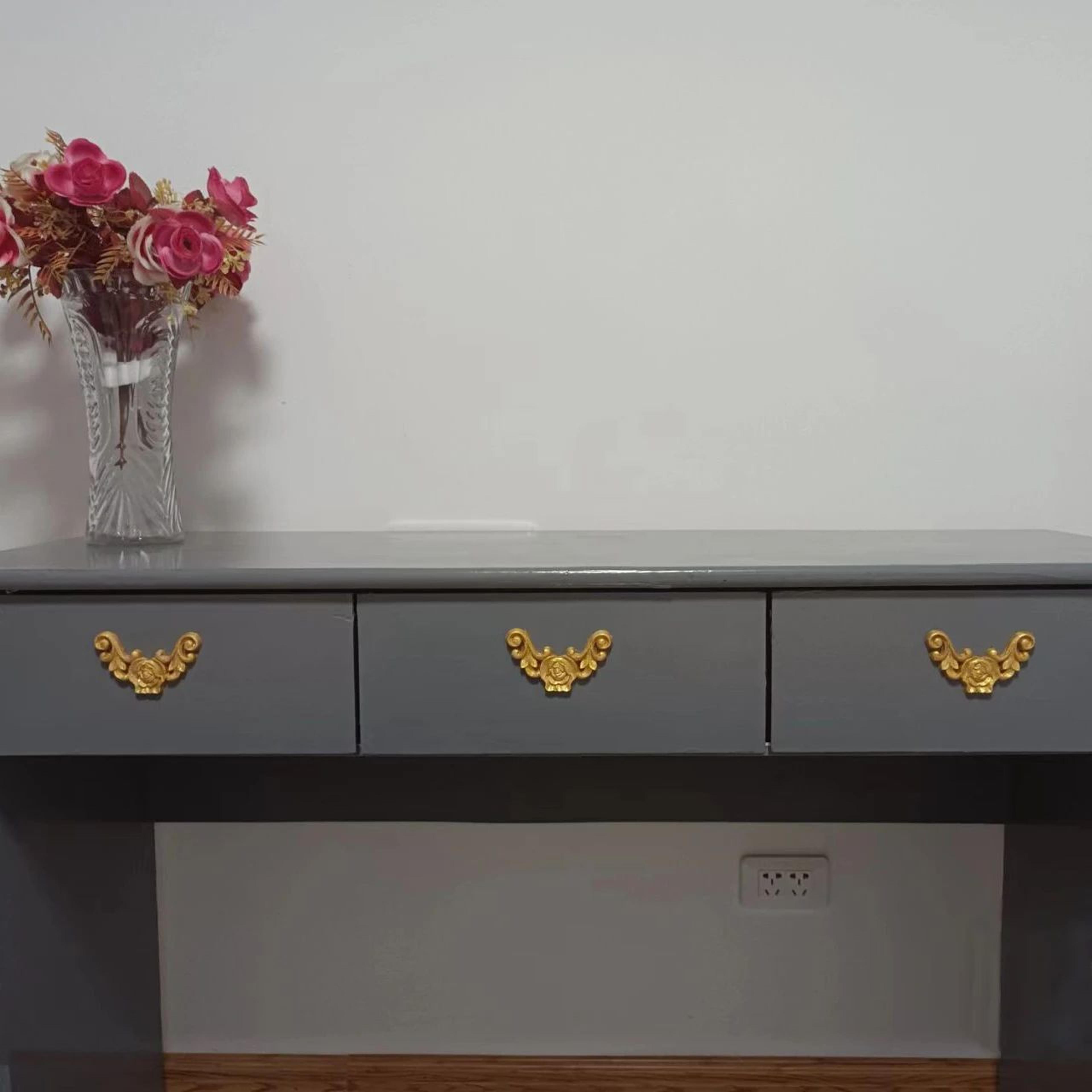 Unpainted Floral Wood Carved Corner Appliques  Decorative Onlay Trim For Furniture  Home Decor 3