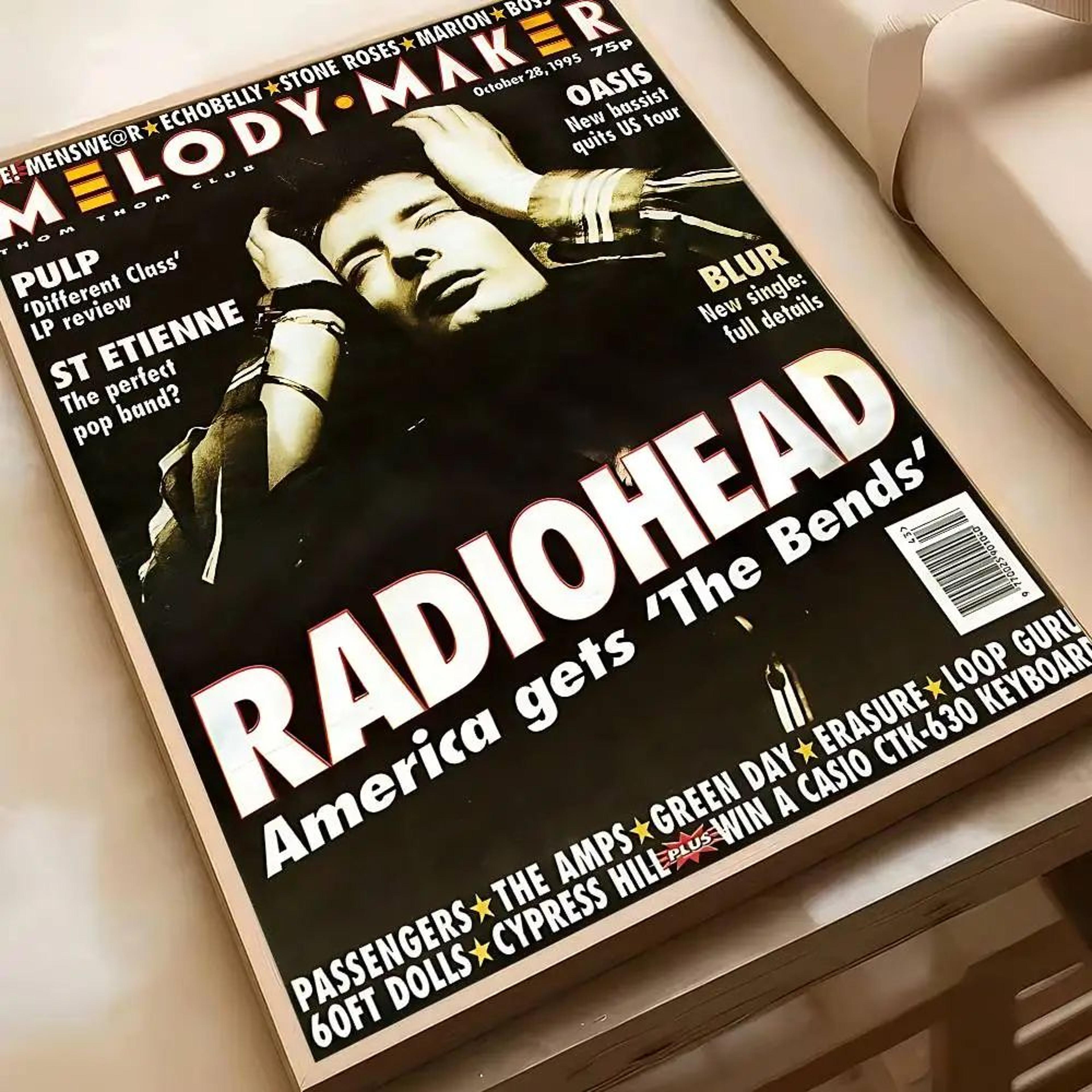 Vintage Radiohead Poster Wall Art  Retro Rock Band HD Print For Home  Bar Decor 19