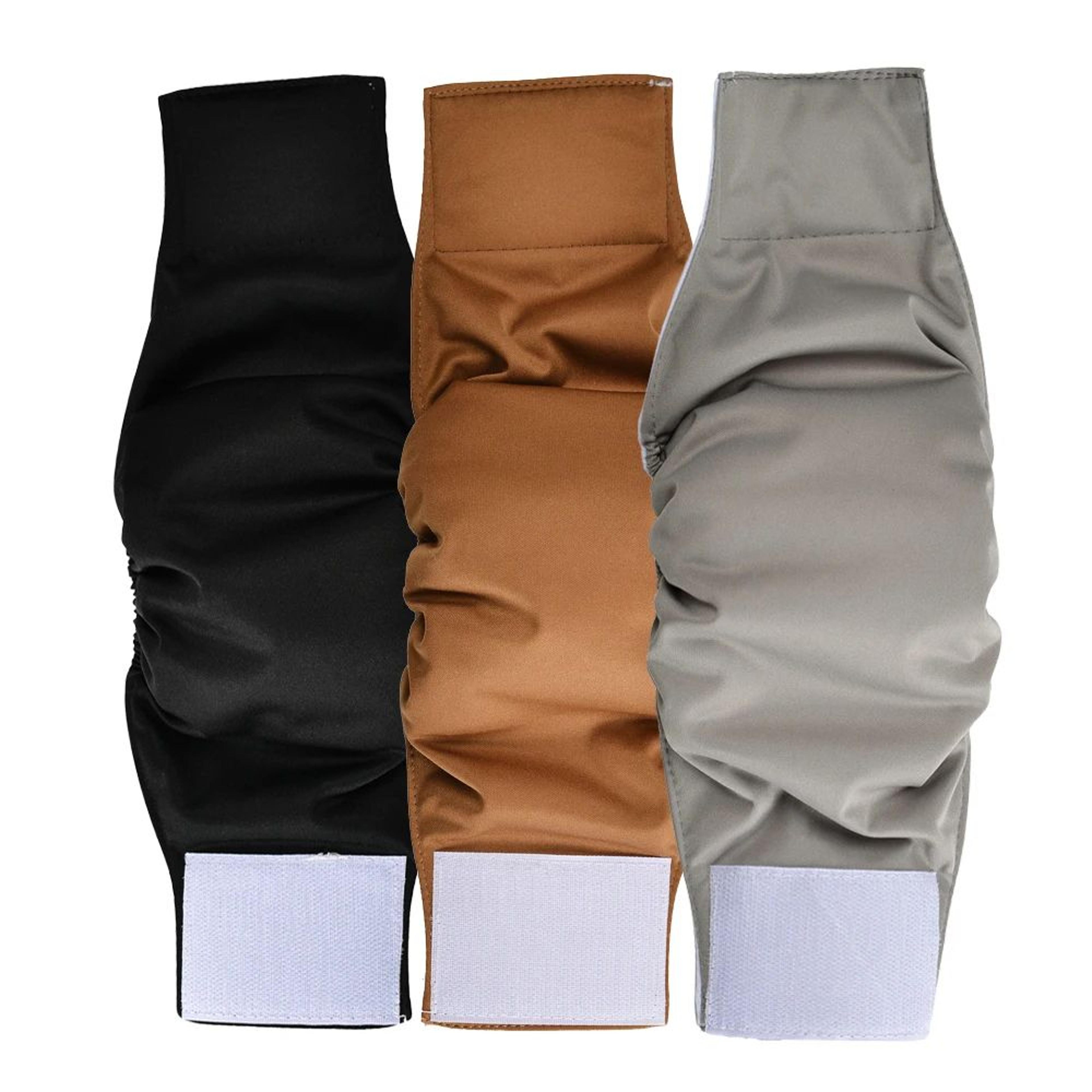 3pcs Reusable Male Dog Belly Bands  Washable Breathable Dog Diapers For Puppies  Small To Medium Do 9