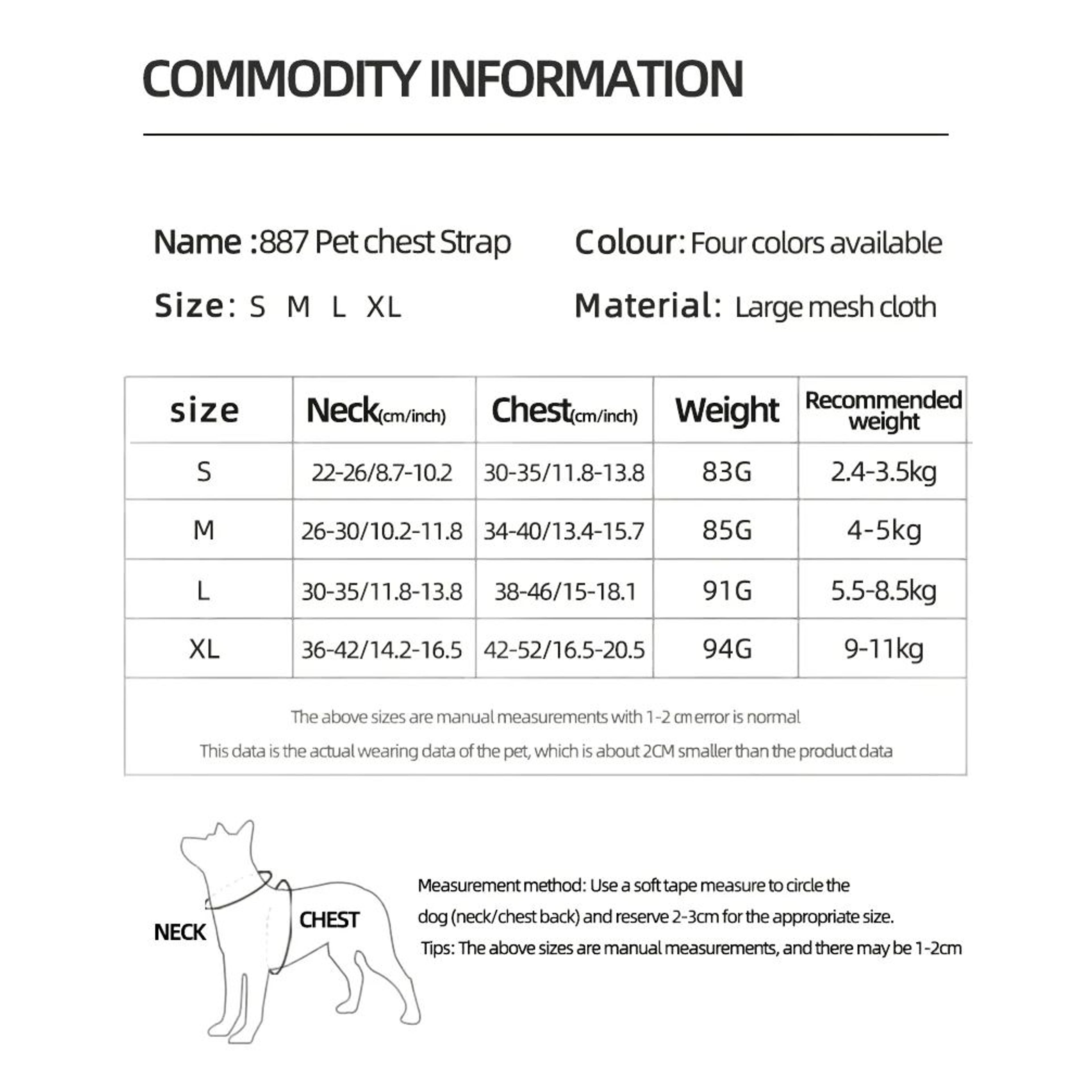 Reflective Breathable Dog Harness With Leash  Adjustable NoPull Pet Vest For Small  Medium Dogs And