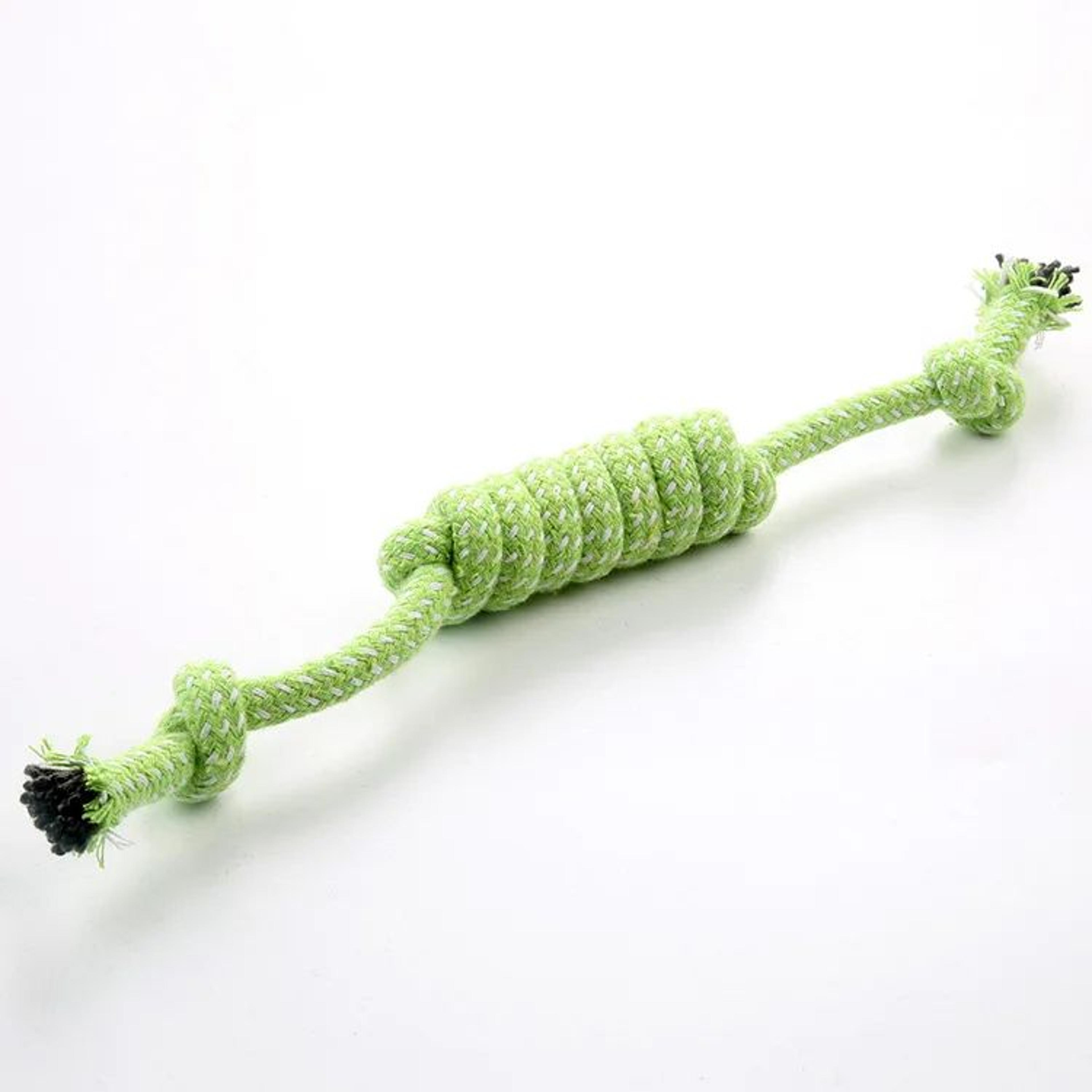 Durable Braided Cotton Rope Dog Chew Toy  Interactive Teeth Cleaning Tug  Training Toy For Small To 10