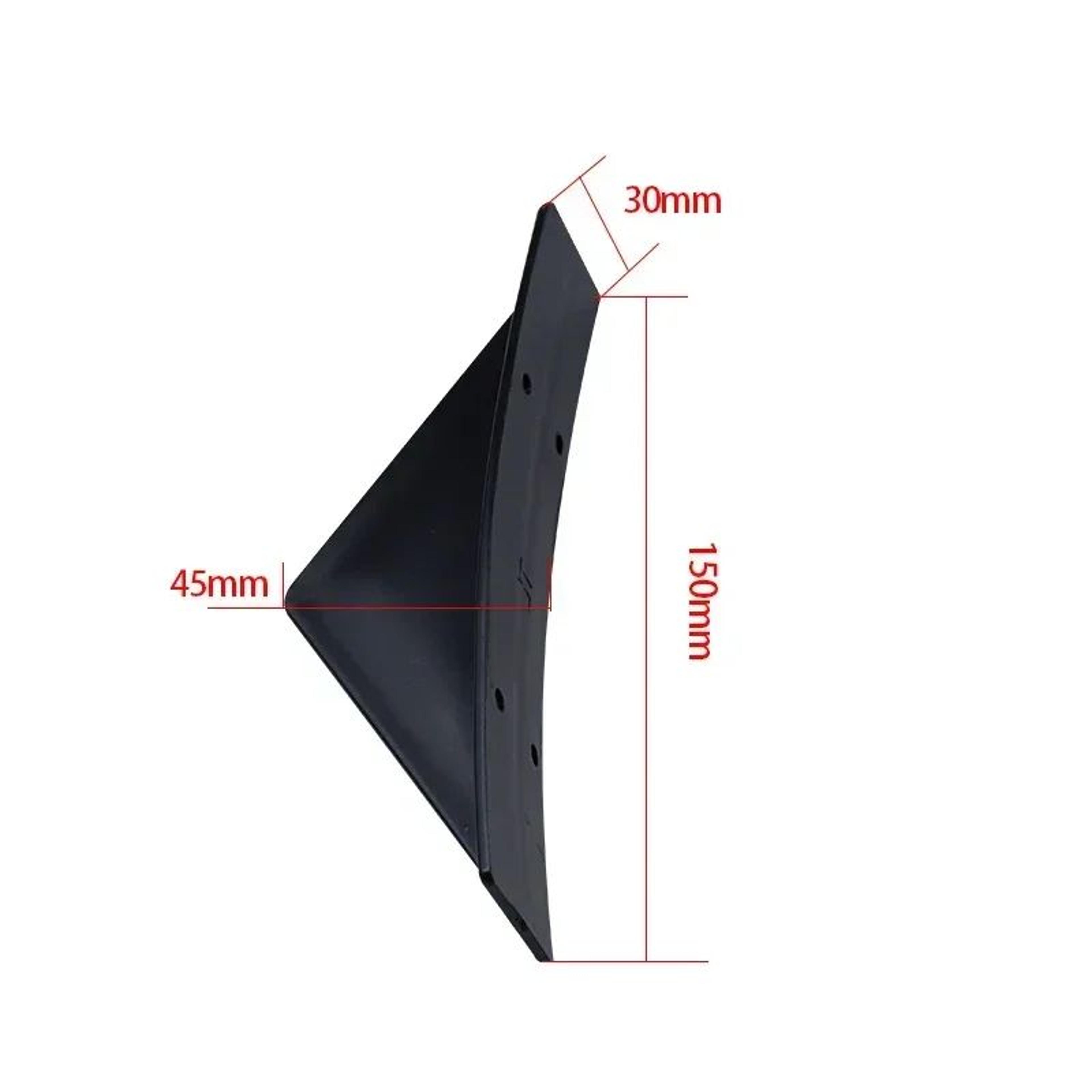 Universal ABS Rear Bumper Lip Spoiler  Mini Car Diffuser Splitter Deflector For Sporty Styling  Cha 5