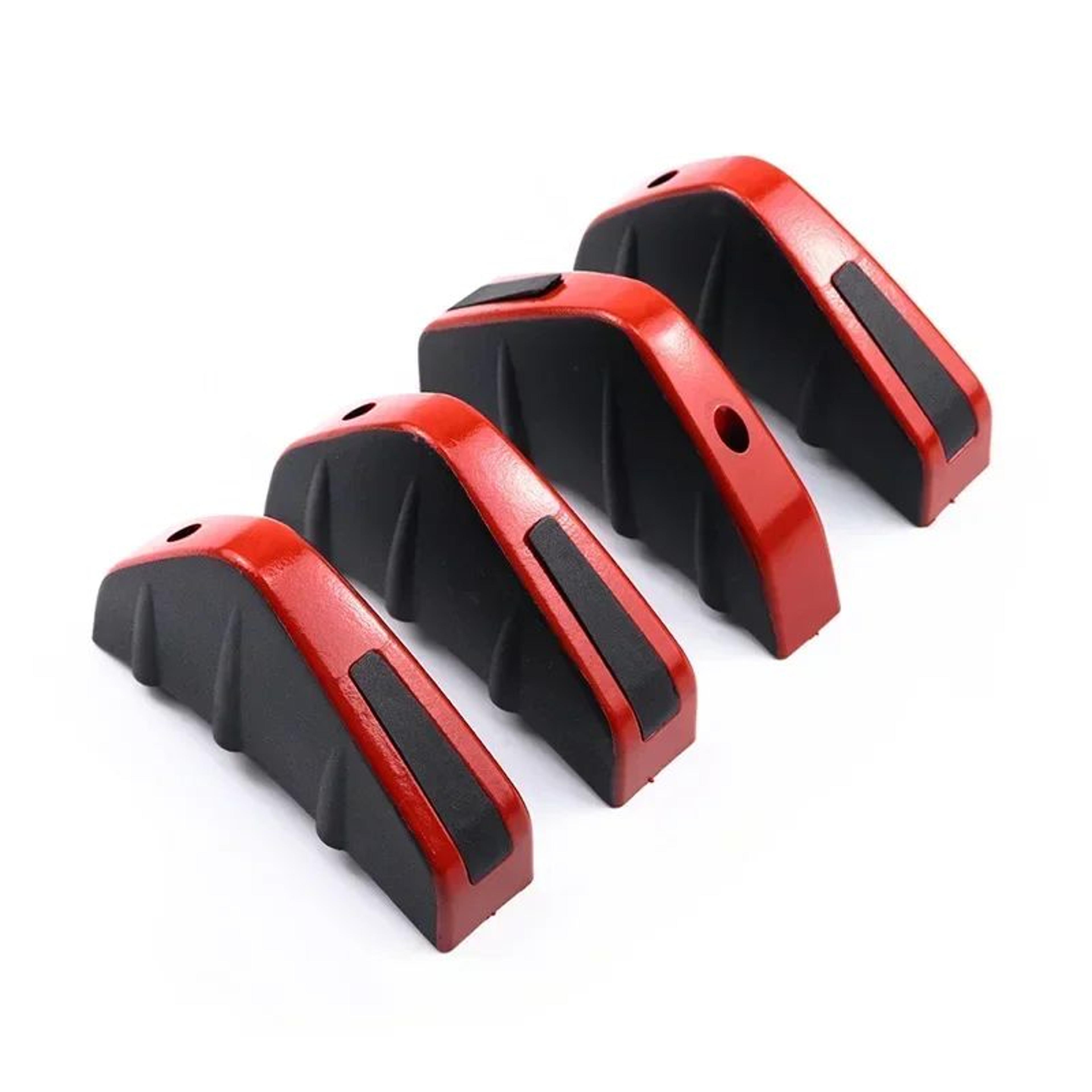 Universal ABS Rear Bumper Lip Spoiler  Mini Car Diffuser Splitter Deflector For Sporty Styling  Cha 7