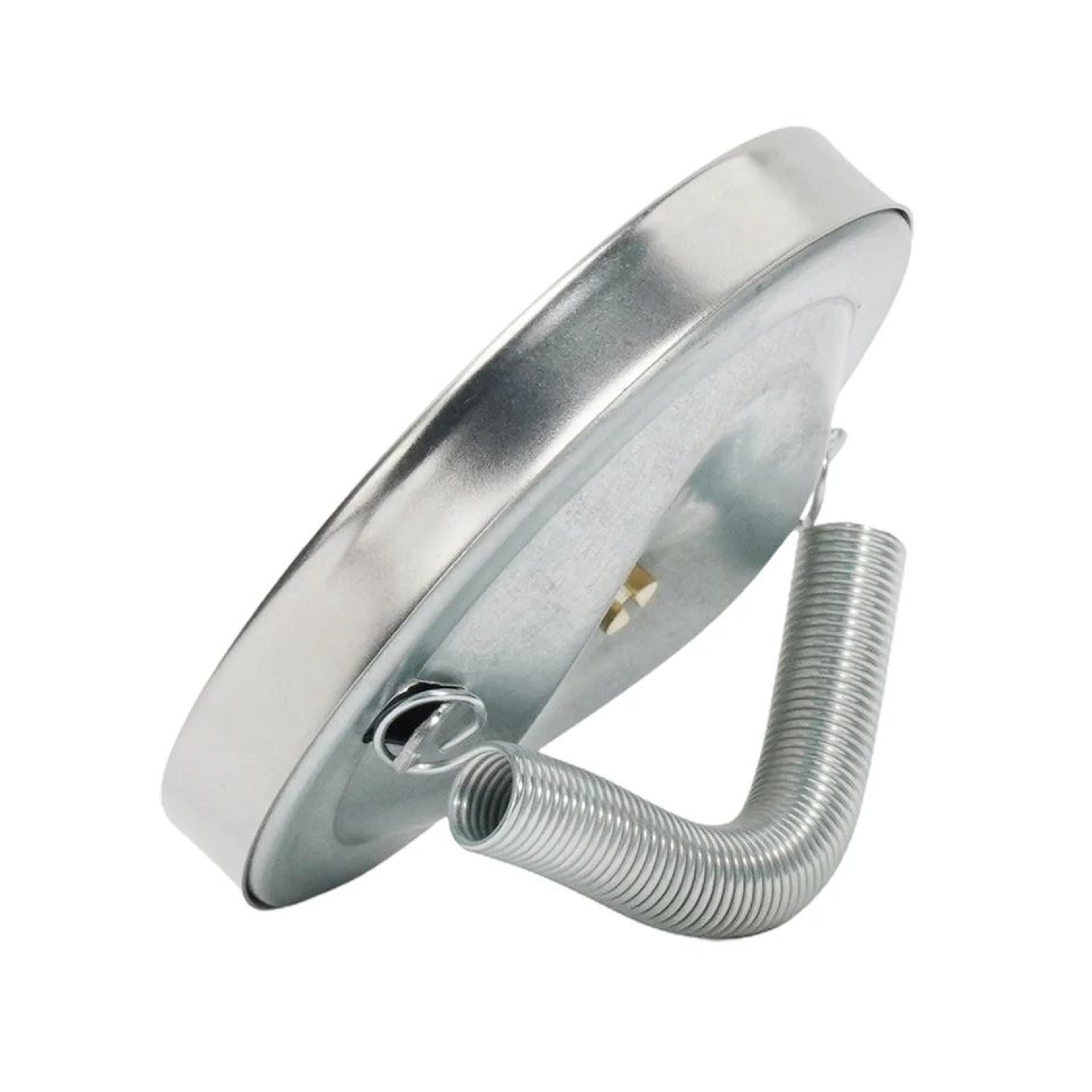 Stainless Steel ClampOn Tube Thermometer  63mm Bimetal Pipe Temperature Gauge With Spring For Heati 4