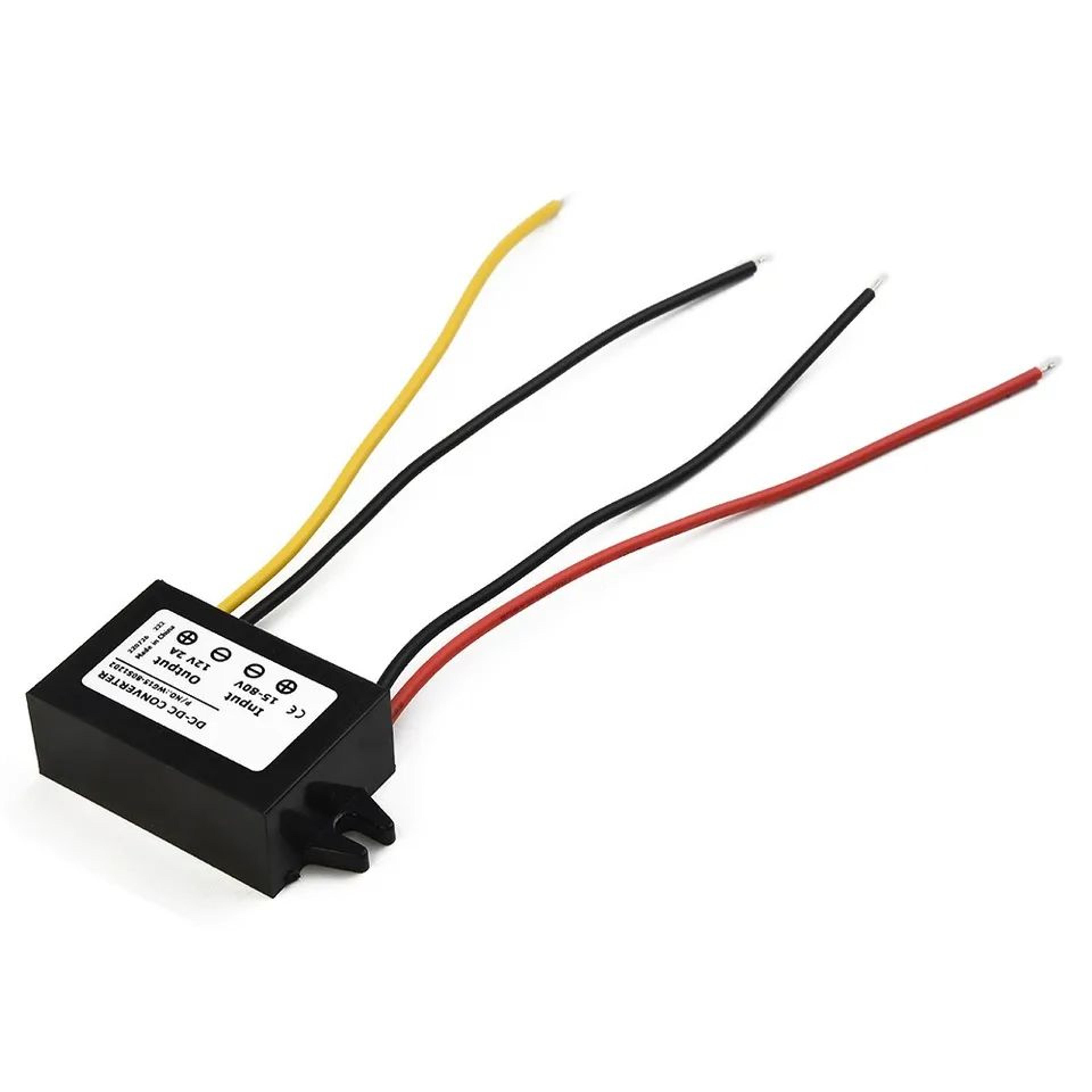 DCDC Step Down Converter 15V72V To 12V 2A 36W Voltage Regulator Module  Waterproof Power Supply Tra 3