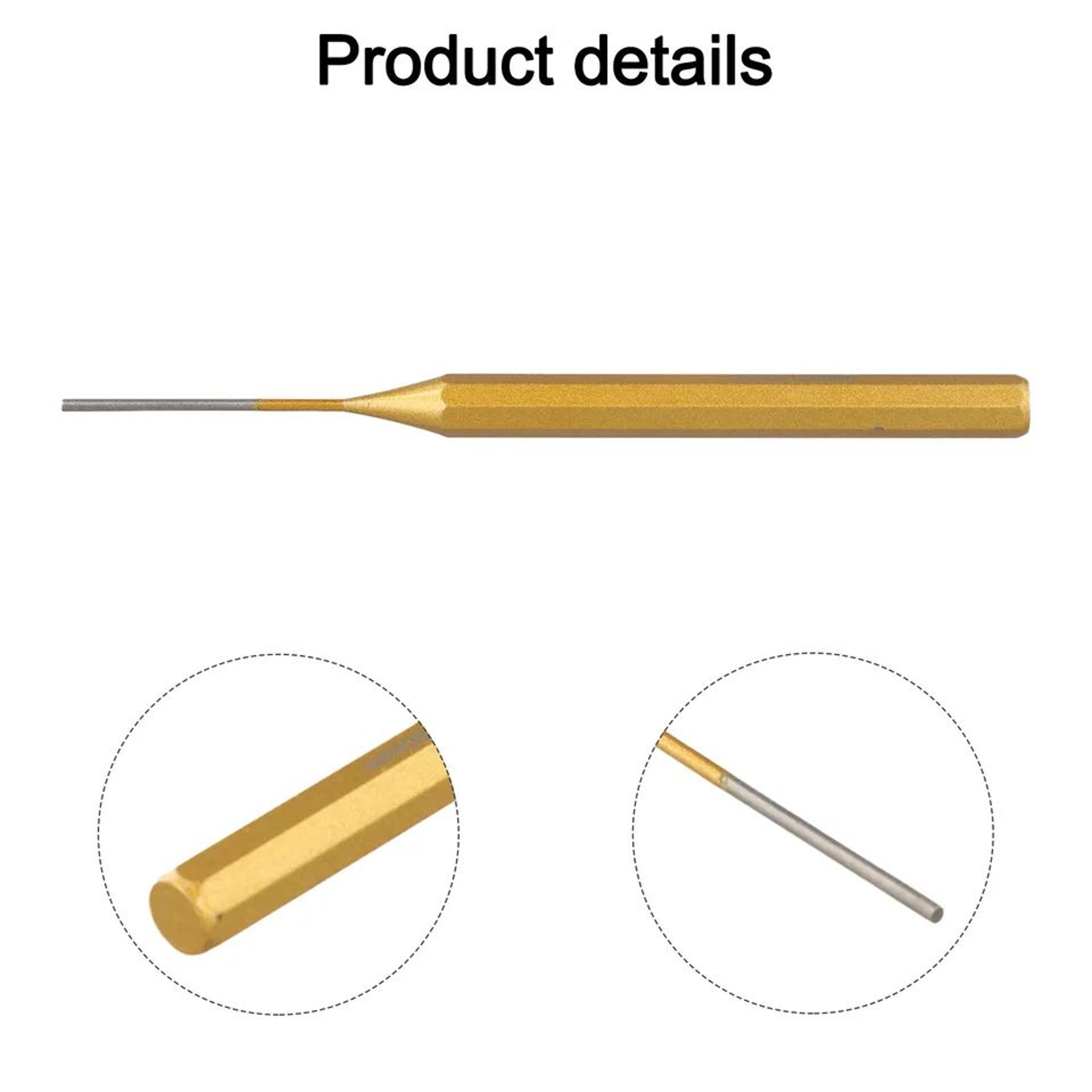 150 Mm Brass Punch Tool  23456810 Mm Heavy Duty Roll Pin Remover Chisel Punch For Machinery Mainten 5