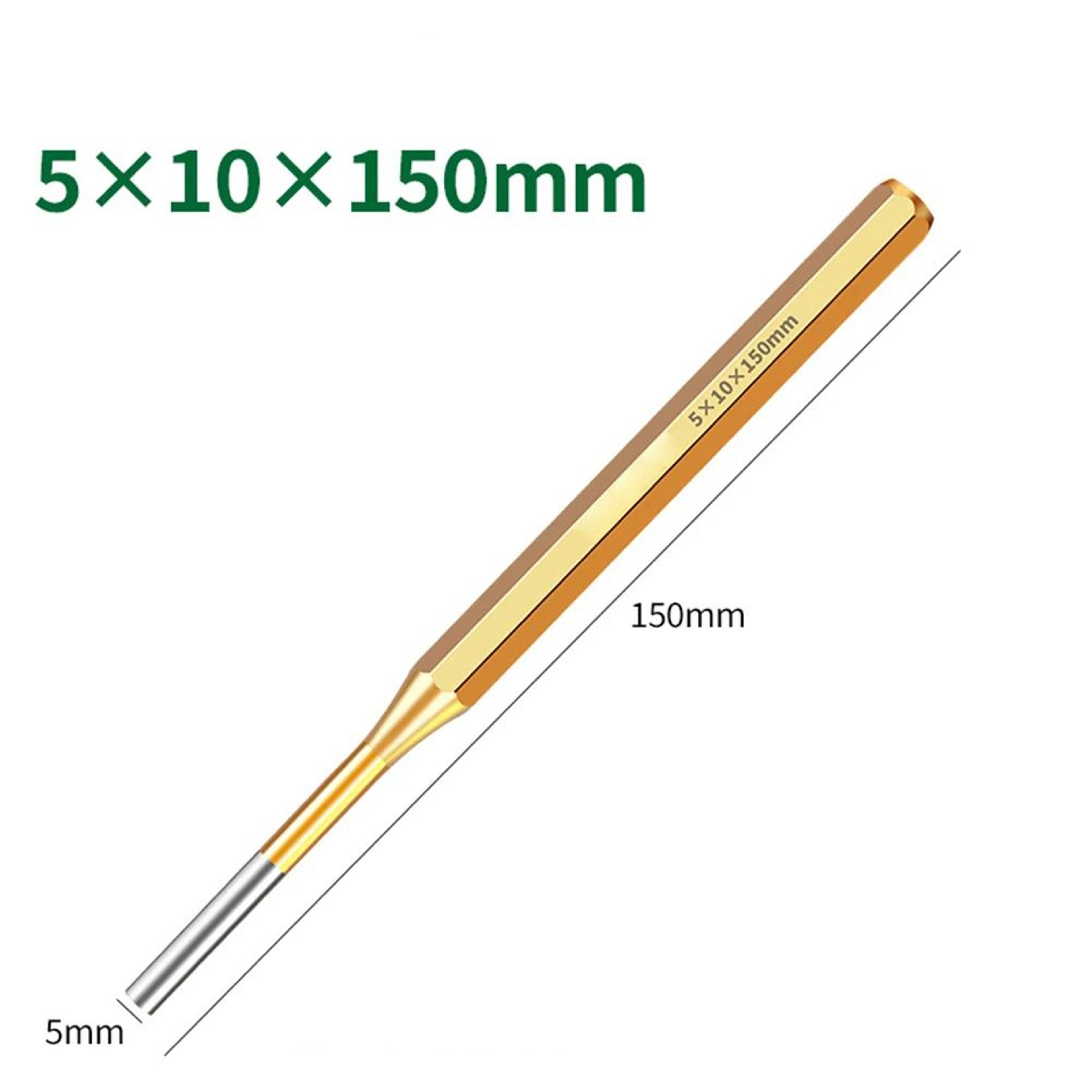 150 Mm Brass Punch Tool  23456810 Mm Heavy Duty Roll Pin Remover Chisel Punch For Machinery Mainten 9