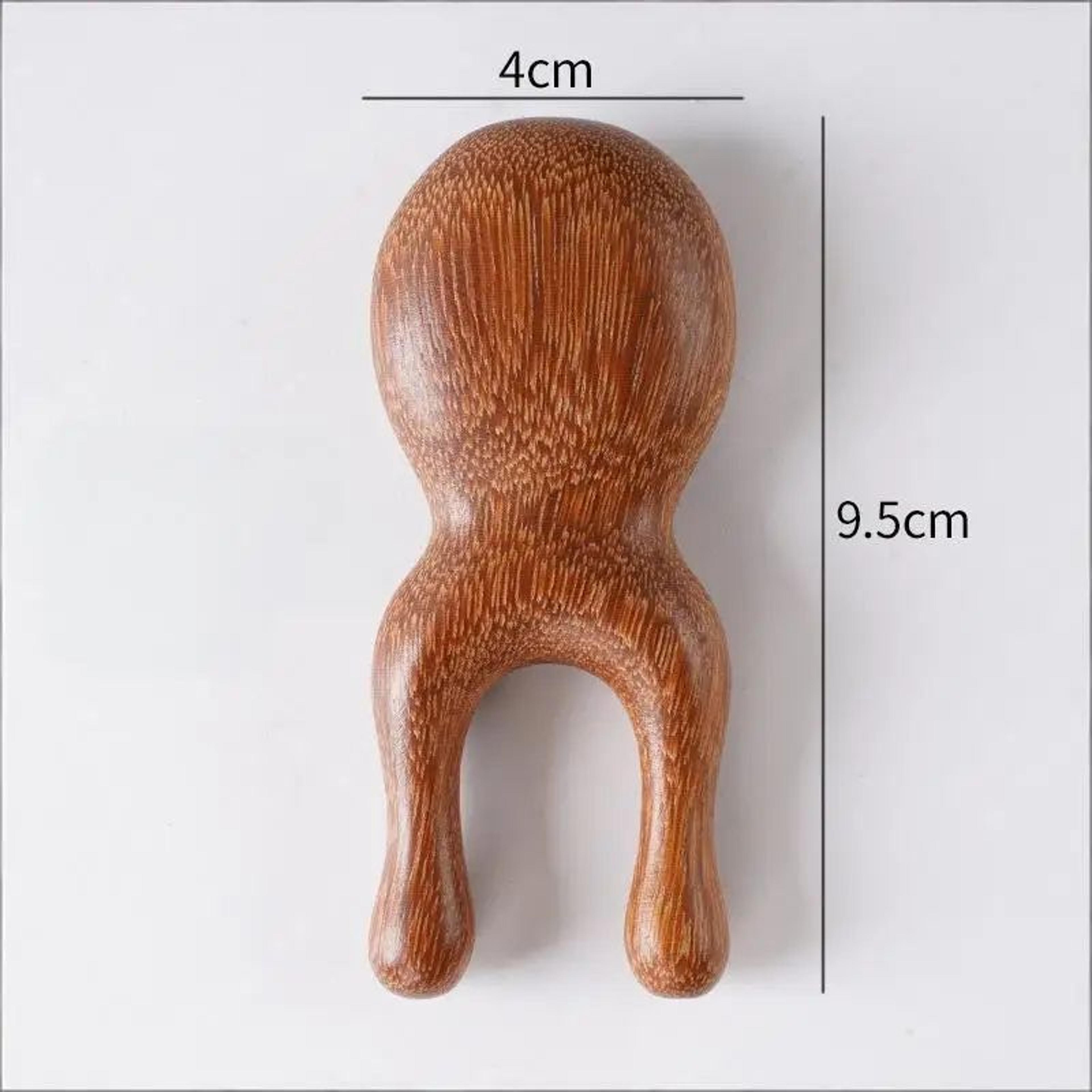 Sandalwood Face Massager  Wooden Snail Facial Massage Tool For Face Nose Eye Relief  Meridian Skin  6