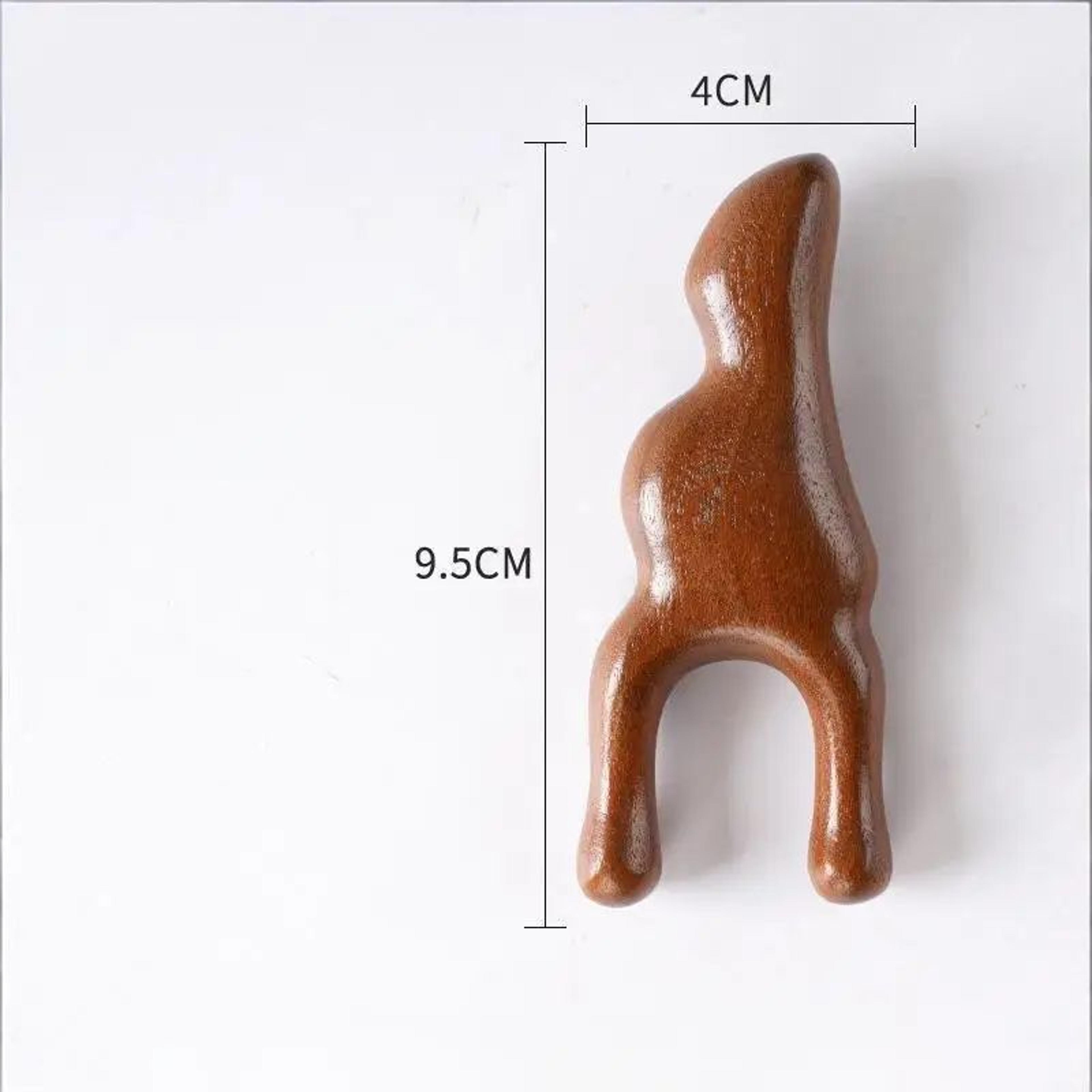 Sandalwood Face Massager  Wooden Snail Facial Massage Tool For Face Nose Eye Relief  Meridian Skin  10