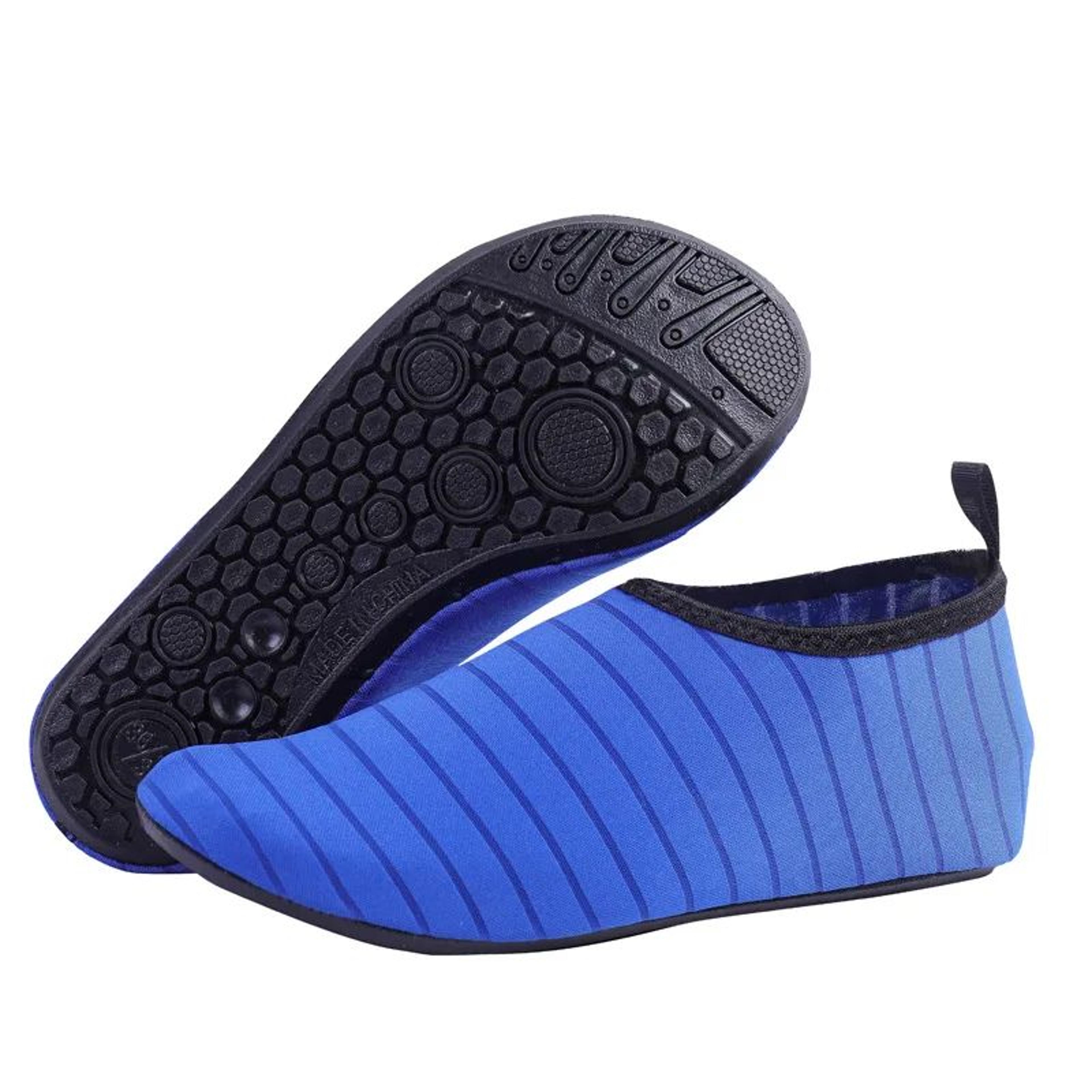 1 Pair Water Shoes  Barefoot Swim Socks With AntiSlip Sole QuickDry Beach Shoes For Men  Women 7