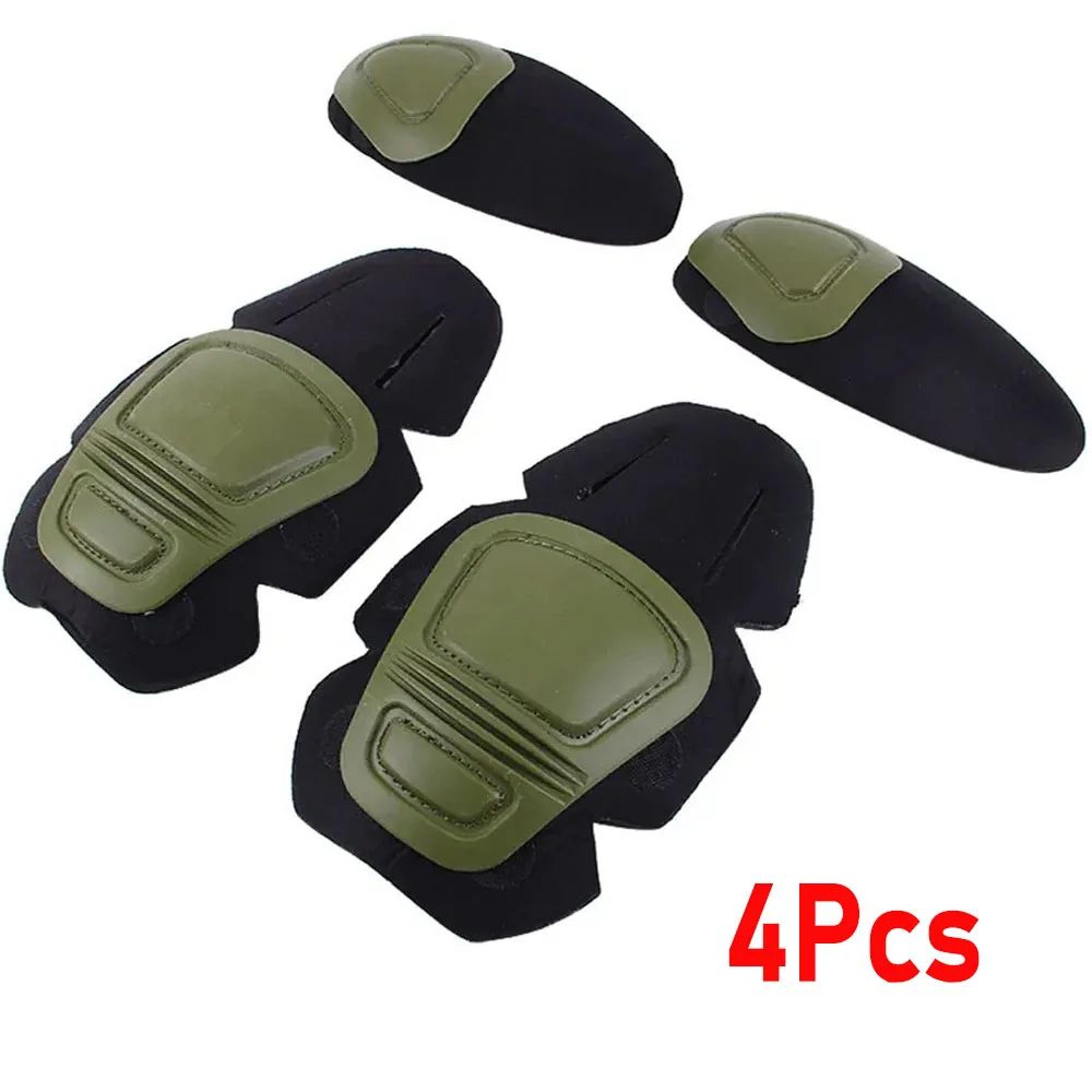 Tactical Knee  Elbow Protective Pads  Camouflage Insert Soft Armor Pads For Hunting Airsoft  Milita 8
