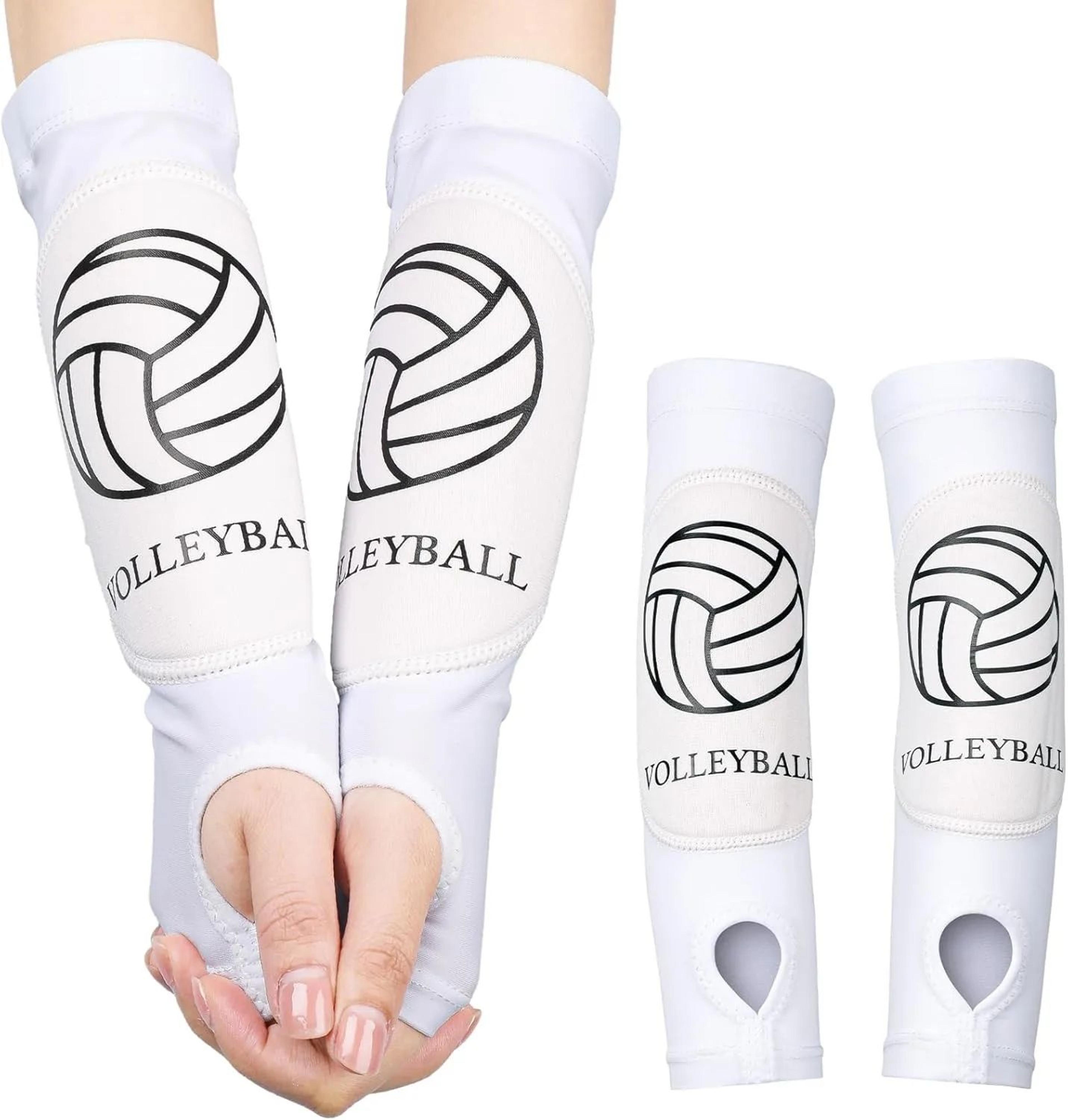 2 Pcs Youth Volleyball Arm Sleeves  Padded Forearm Compression Sleeves For Boys Girls  Teen Sports  11