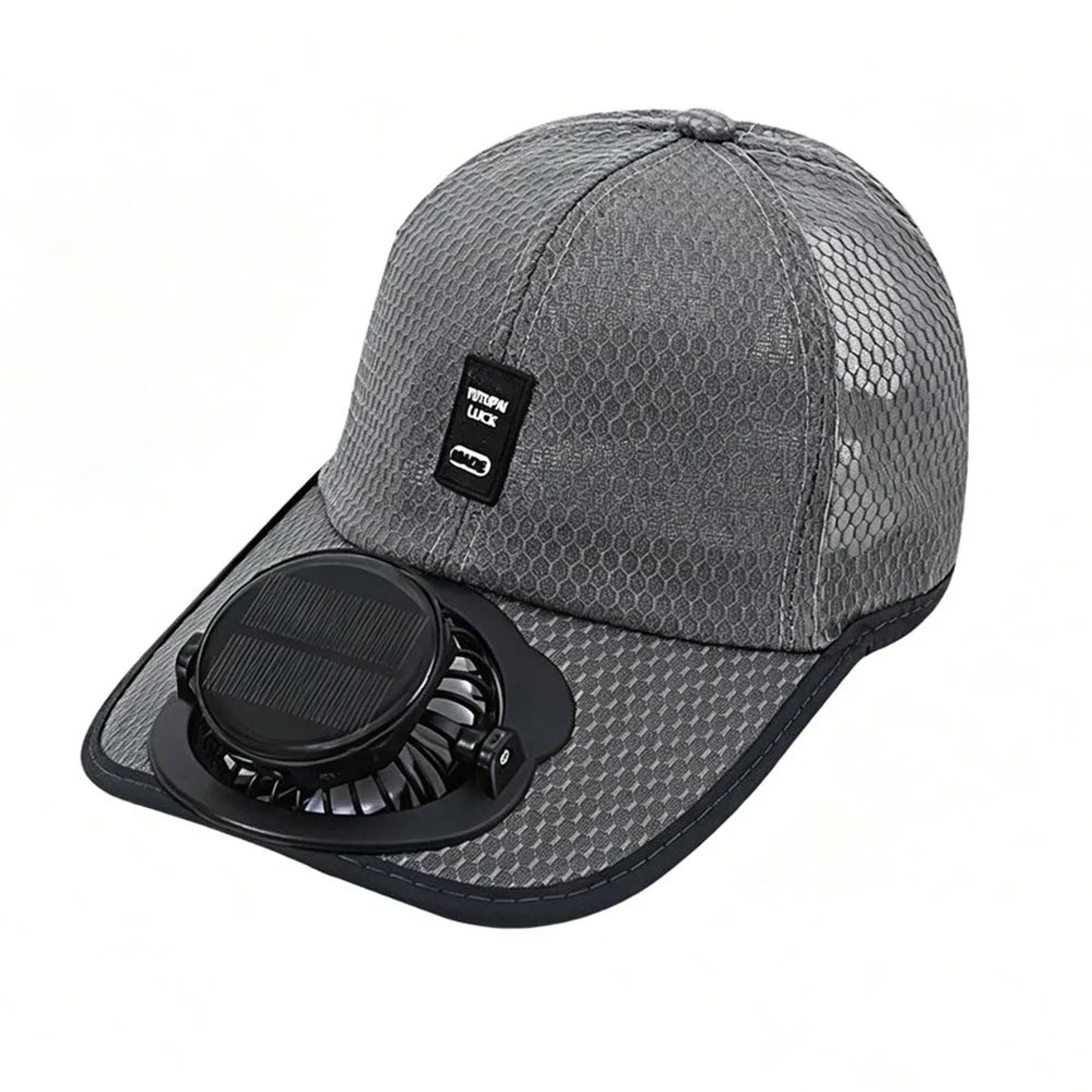 Breathable Solar Fan Sun Hat  USB Rechargeable Cooling Baseball Cap With UV Sun Protection For Outd 12