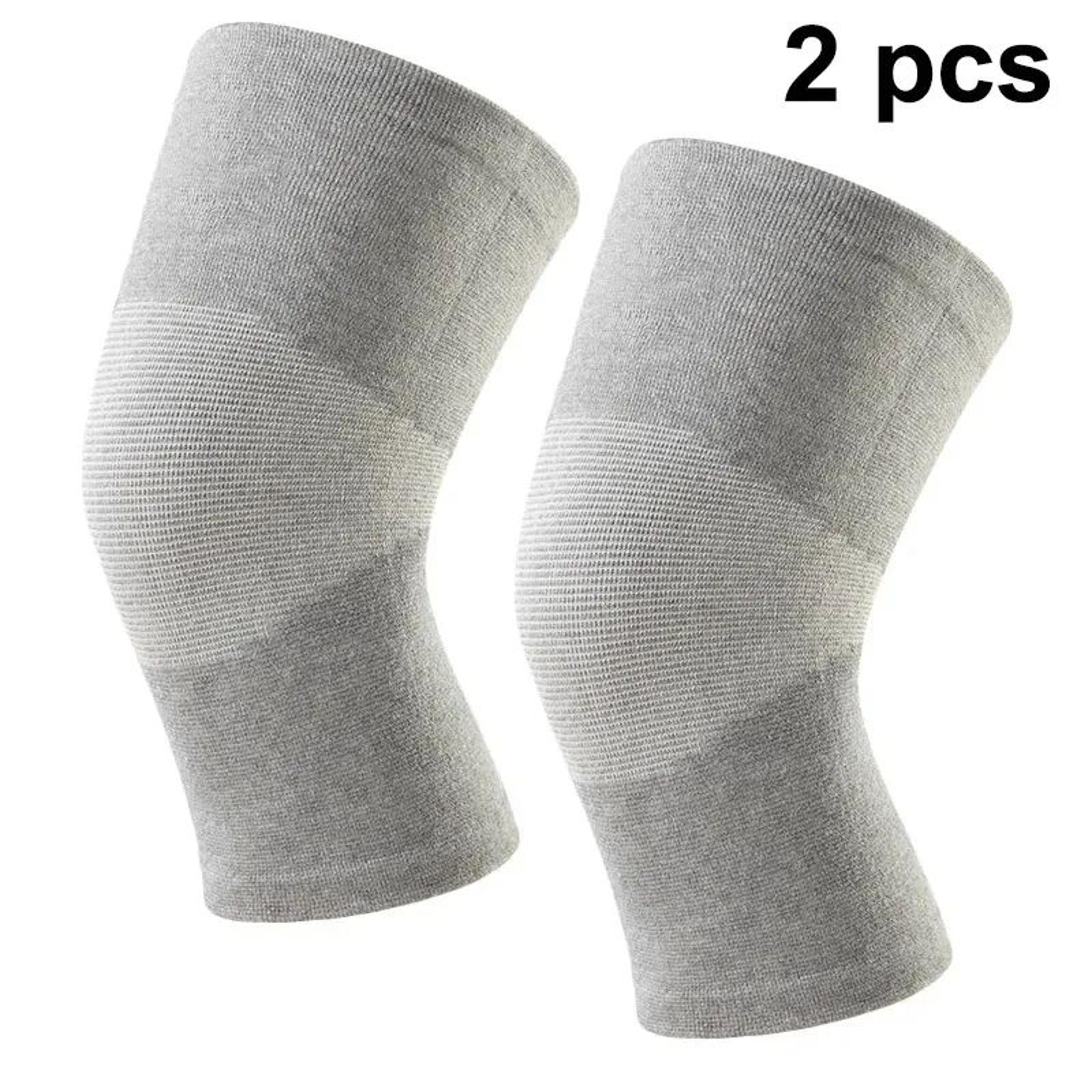 Breathable Bamboo Knee Sleeve  Elastic Compression Knee Brace For Men  Women Joint Support  Knee Pa 6