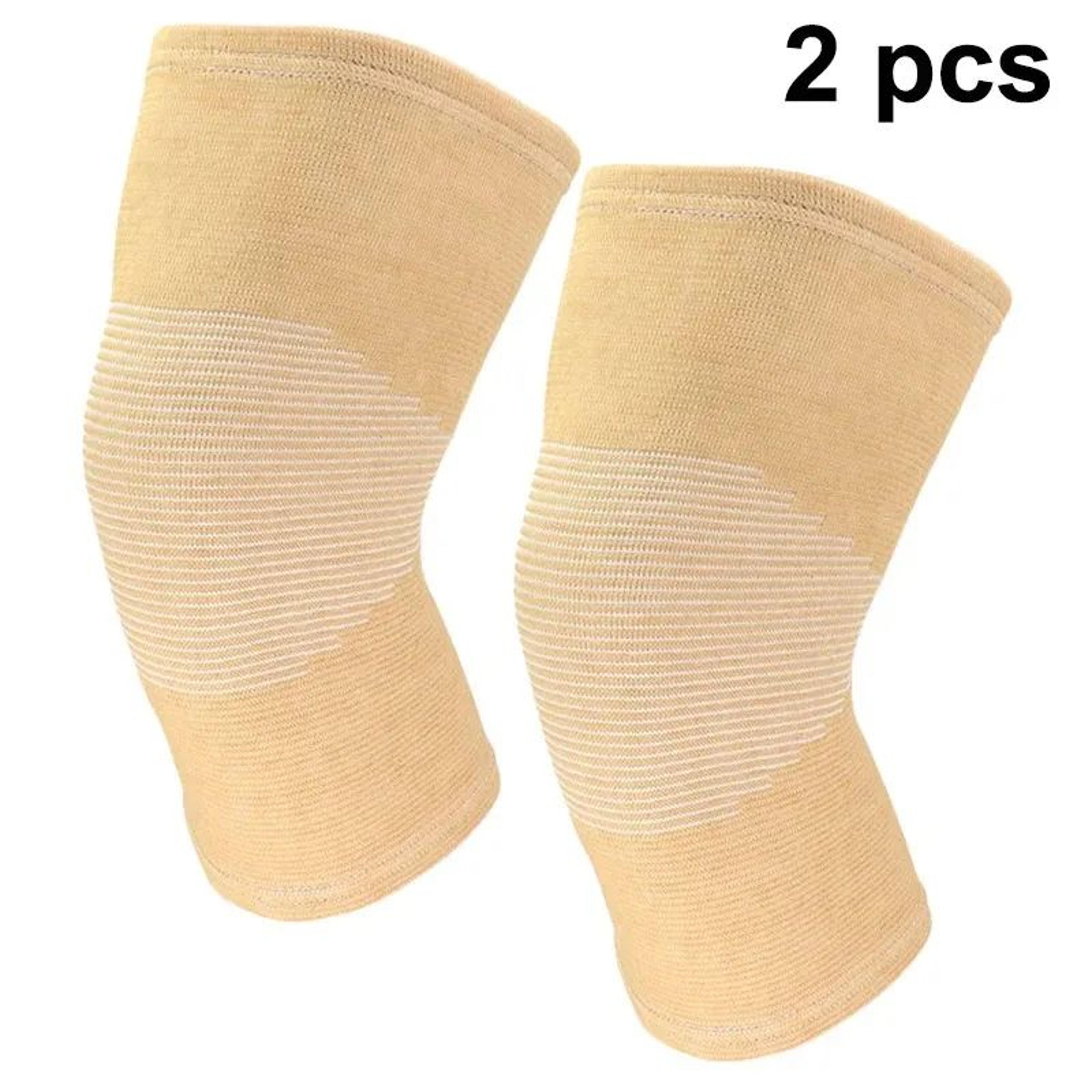 Breathable Bamboo Knee Sleeve  Elastic Compression Knee Brace For Men  Women Joint Support  Knee Pa 7