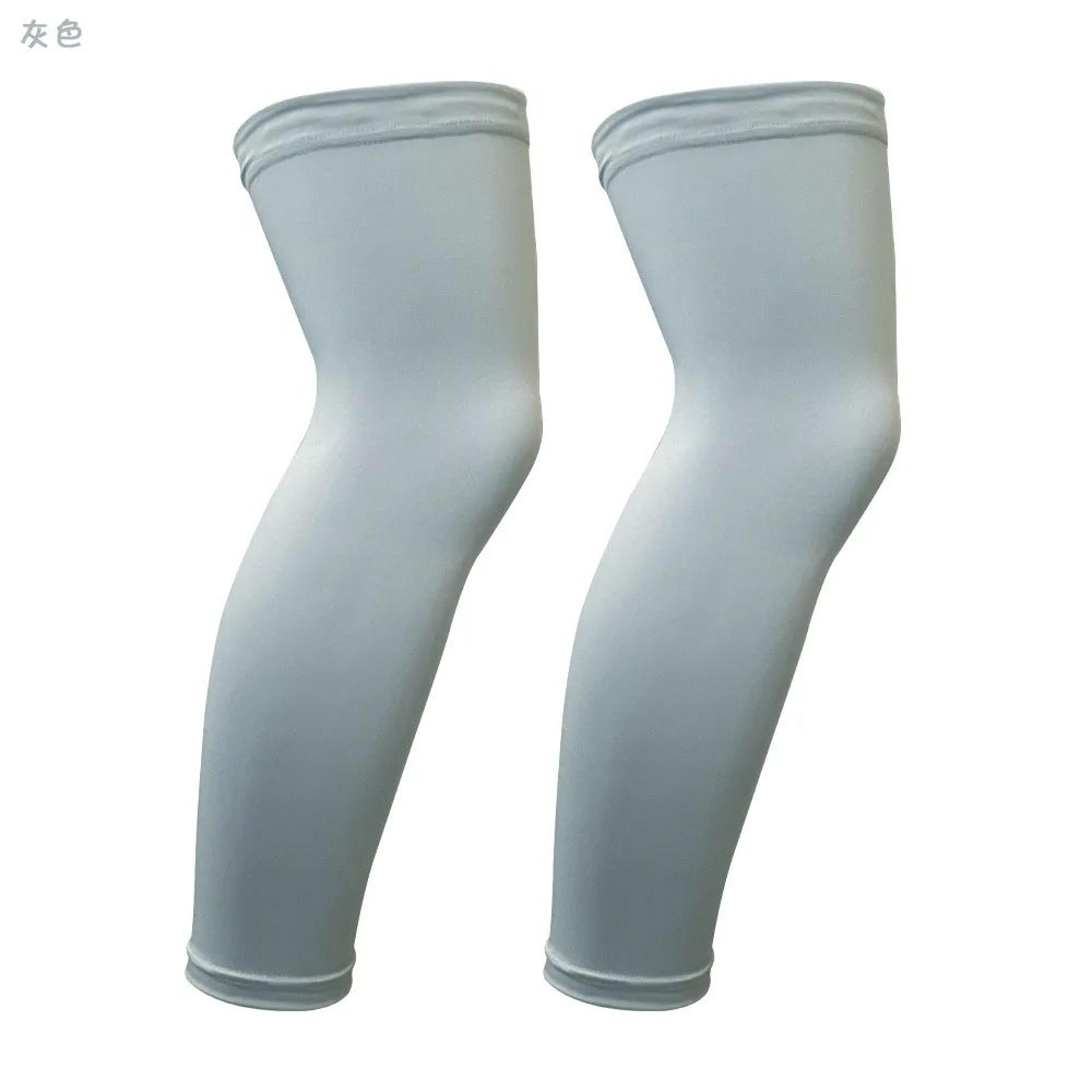 1 Pair Kids Compression Leg Sleeves  UV Protection NonSlip Sports Support For Basketball Running  C