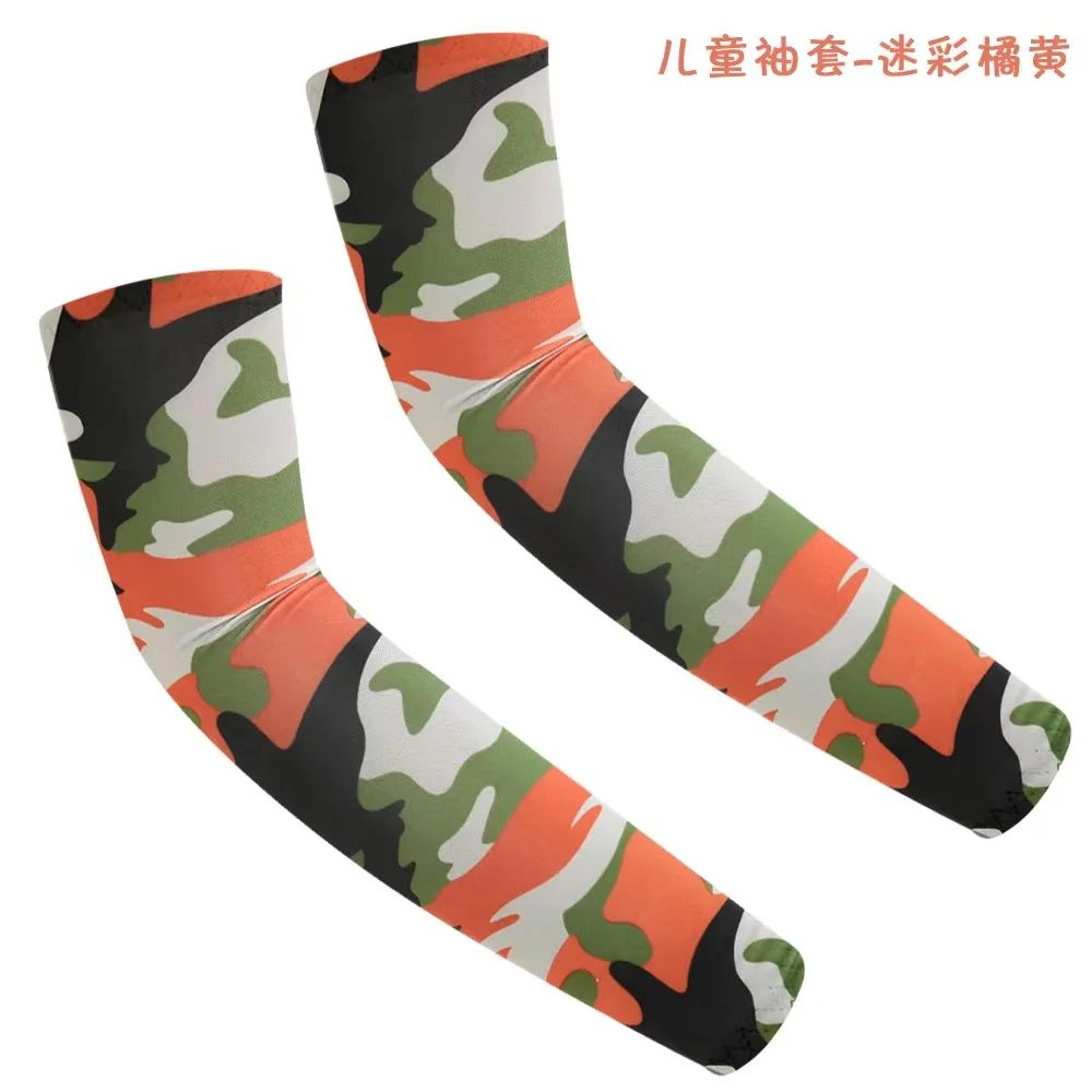 1 Pair Kids Cooling Arm Sleeves  UV Sun Protection Ice Silk Sleeves For Boys  Girls Ages 512 Outdoo