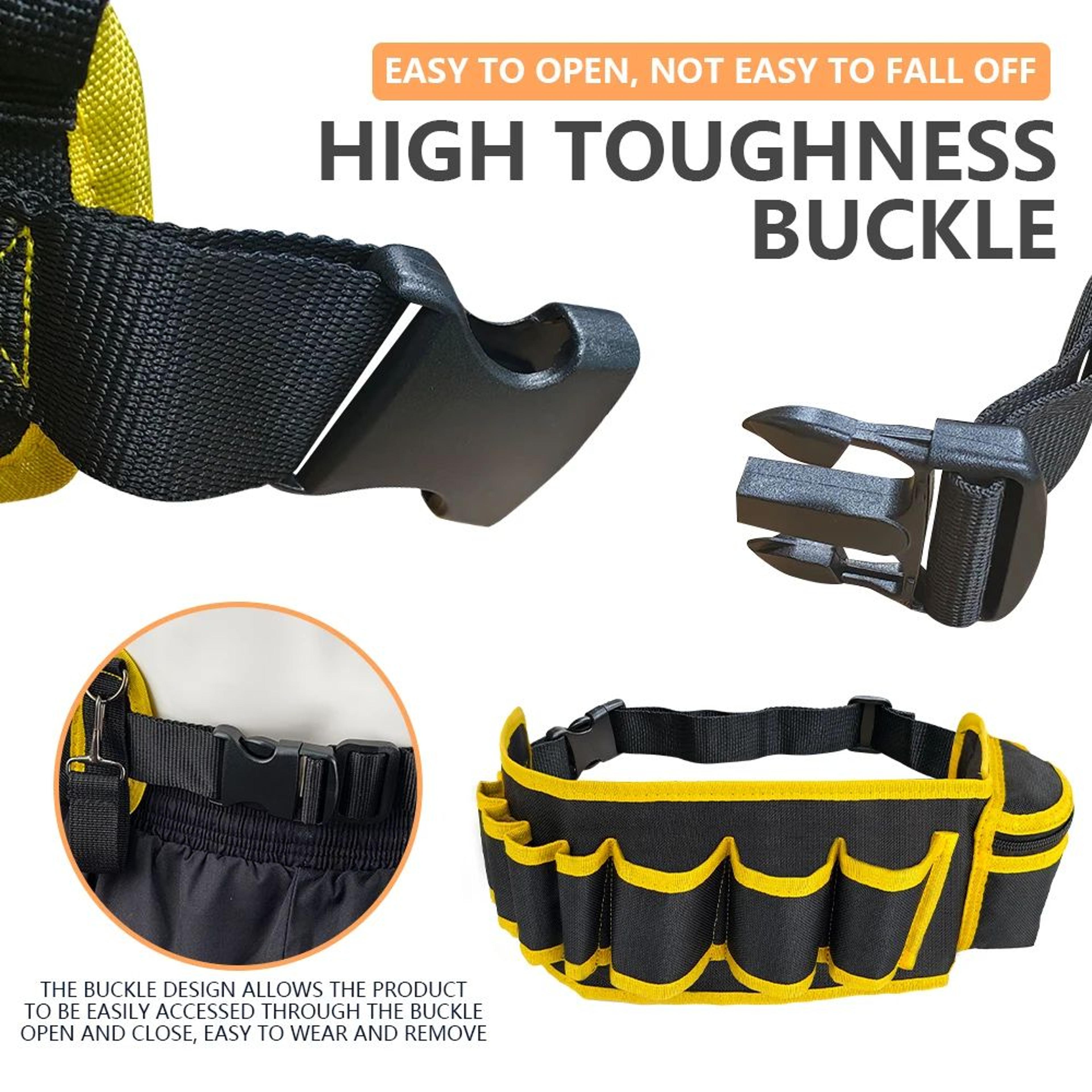 MultiColor Electrician Tool Belt Pouch  Waterproof Oxford Cloth Waist Tool Bag For Carpenter  Repai 2